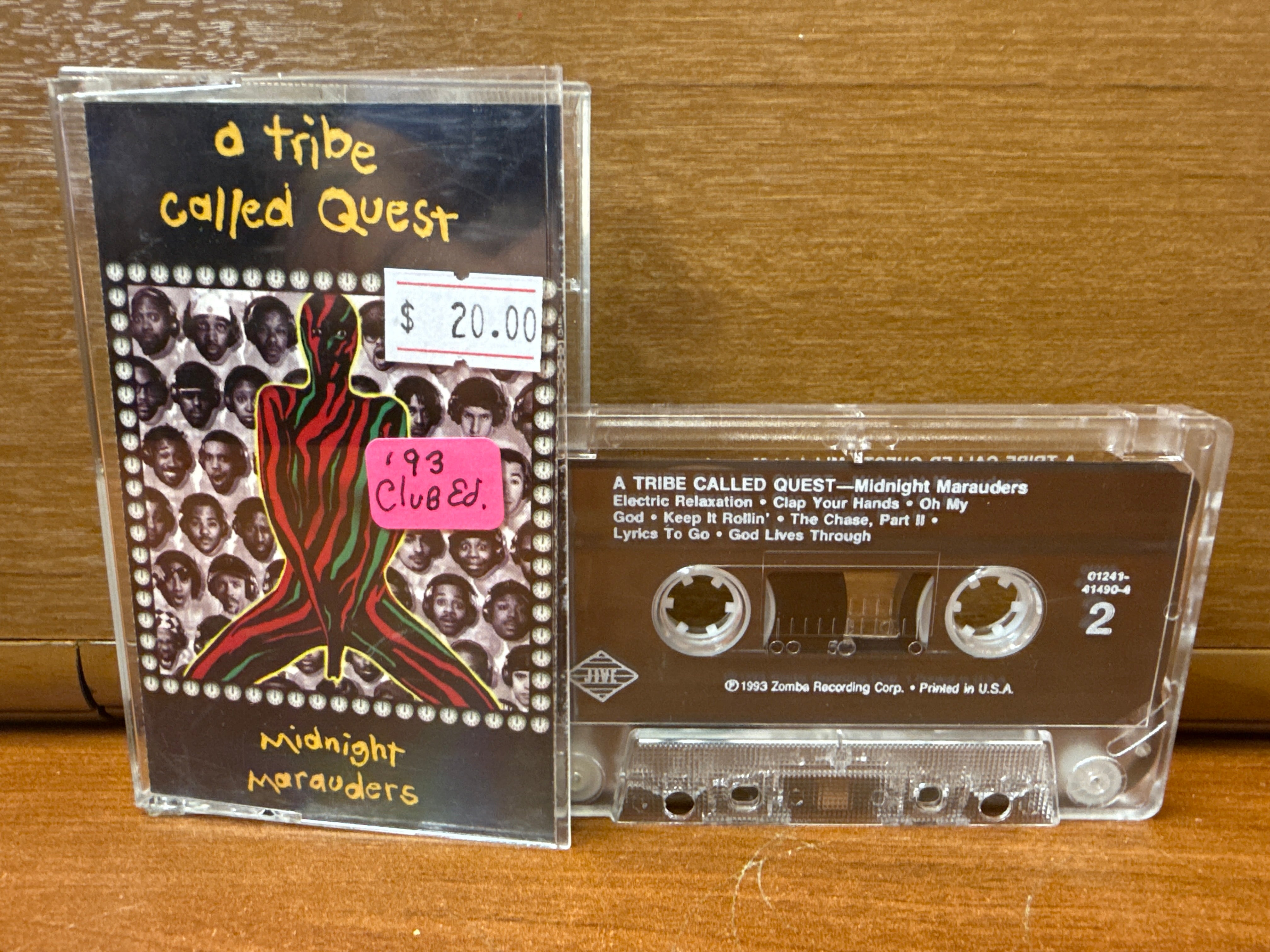 A Tribe Called Quest - Midnight Marauders (CASSETTE)
