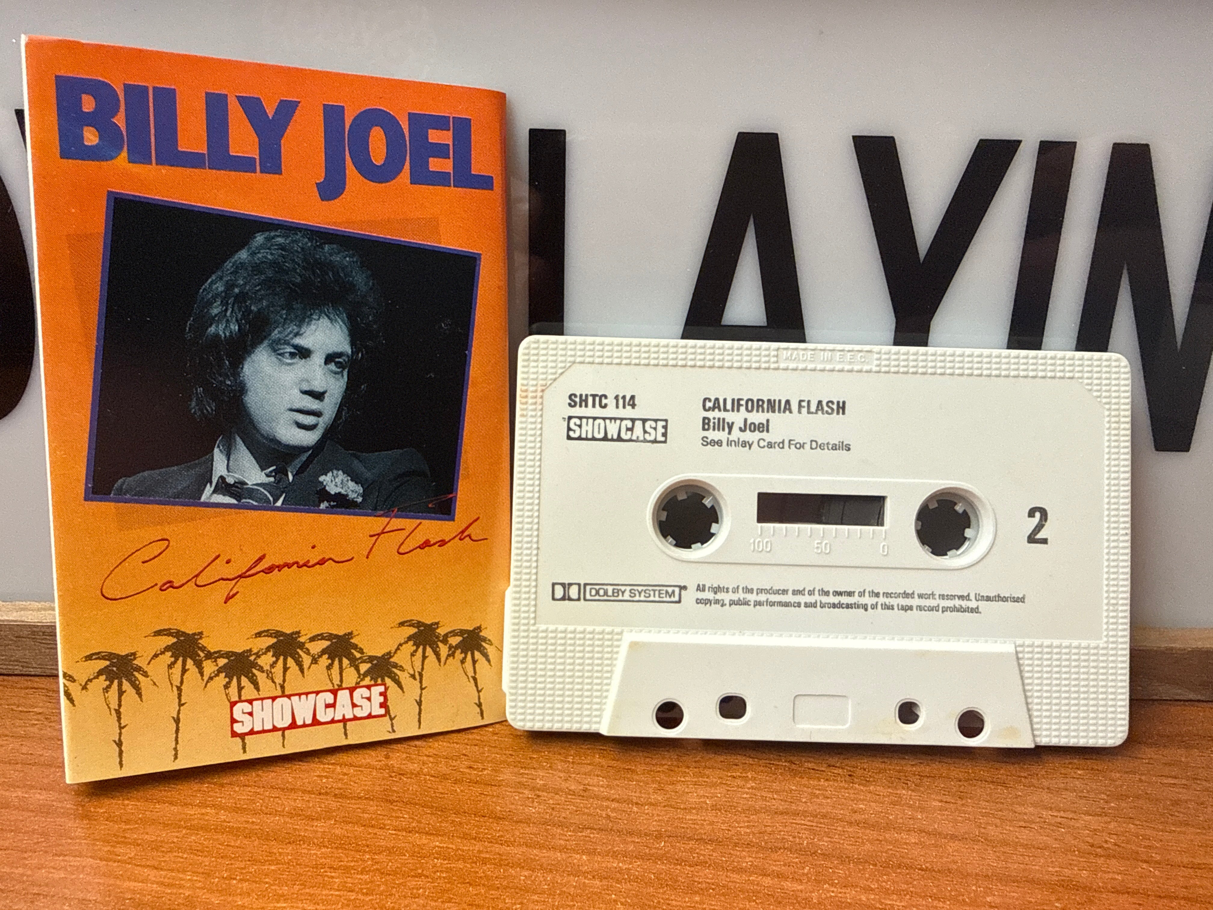 Billy Joel – California Flash (UK Pressing, CASSETTE)