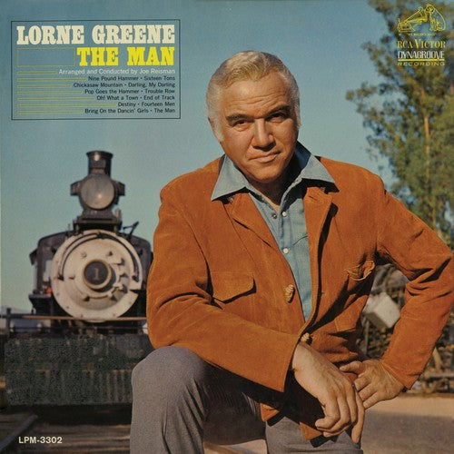 the album cover for Lorne Greene - The Man