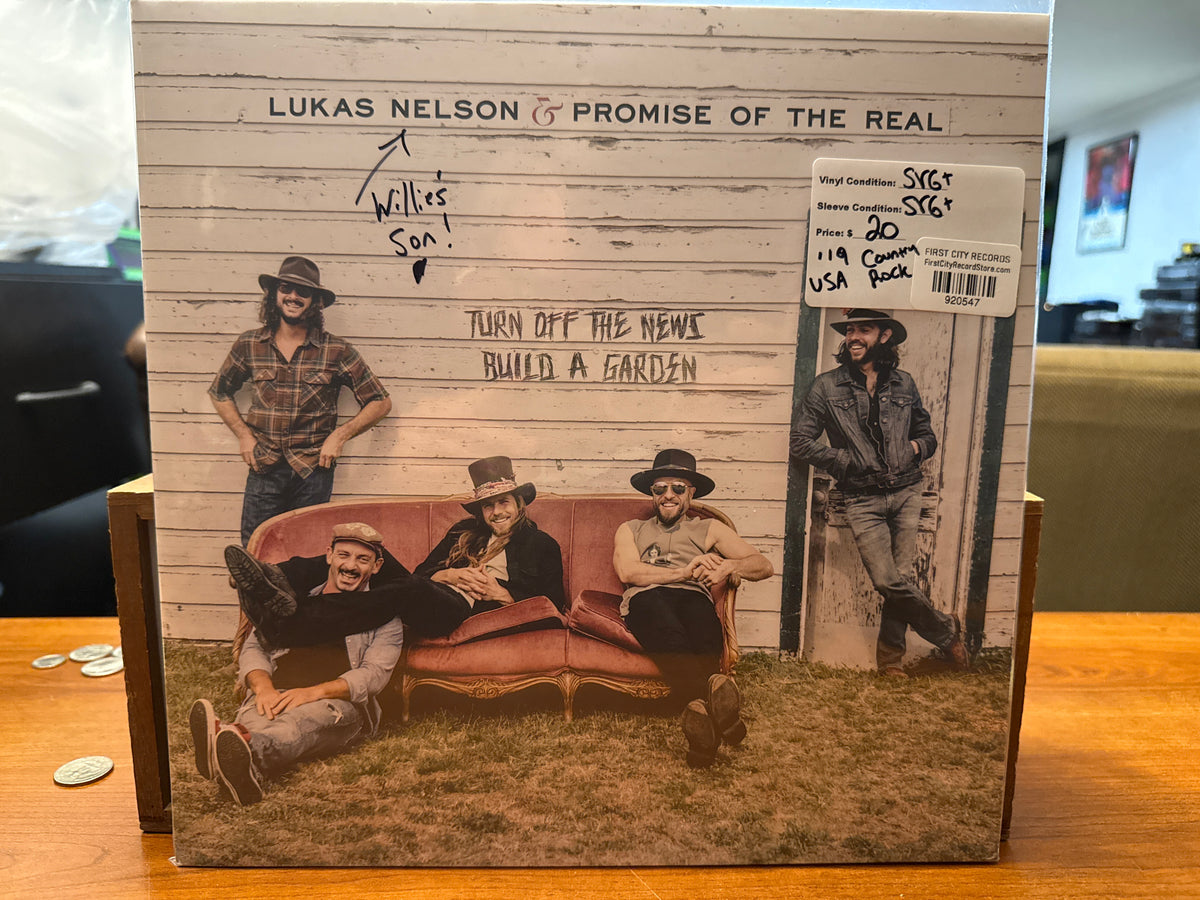 Lukas Nelson & Promise of the Real - Turn off the News Build a Garden (2019, USED)