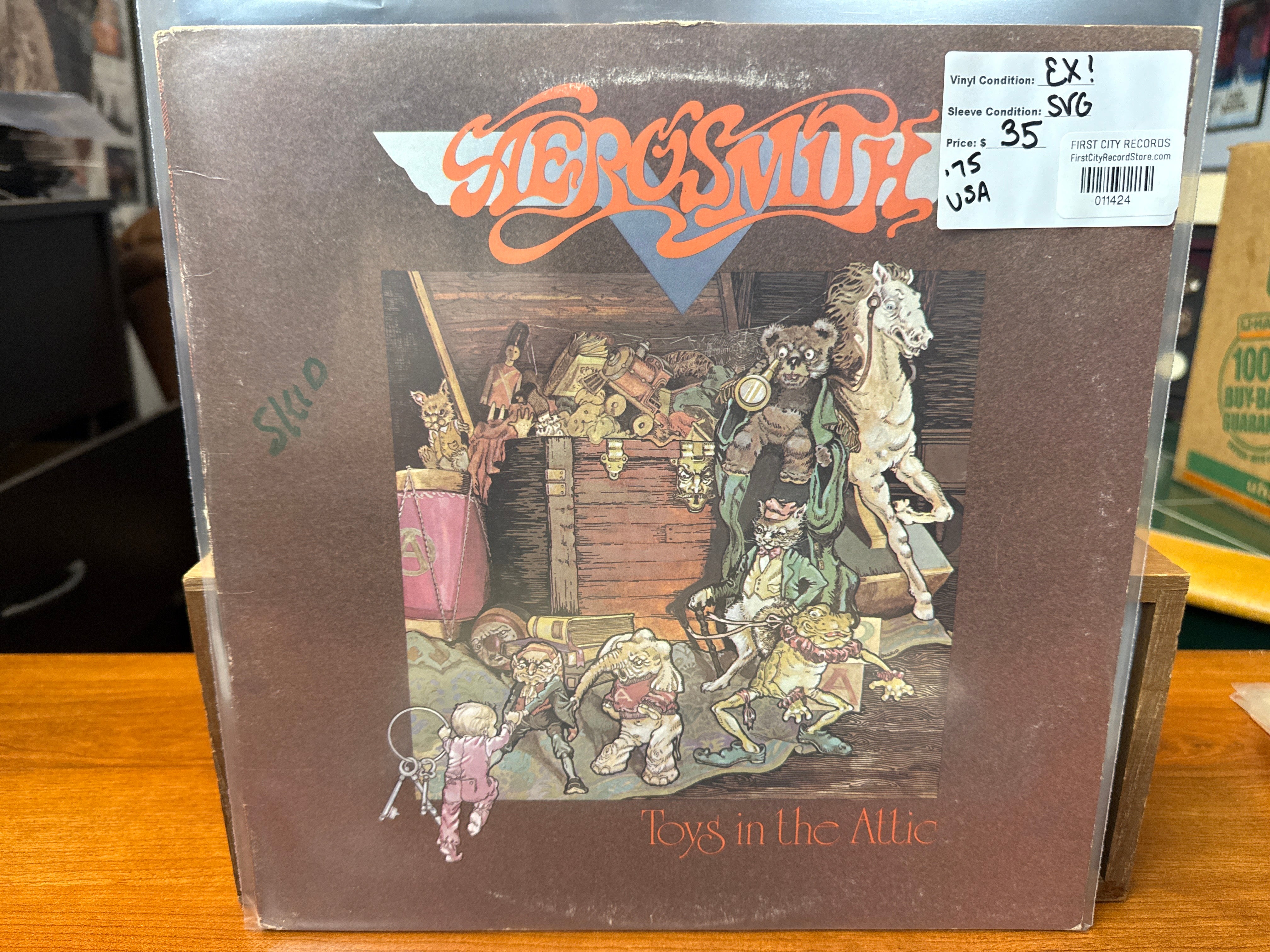 Aerosmith - Toys in the Attic (1975, USED)