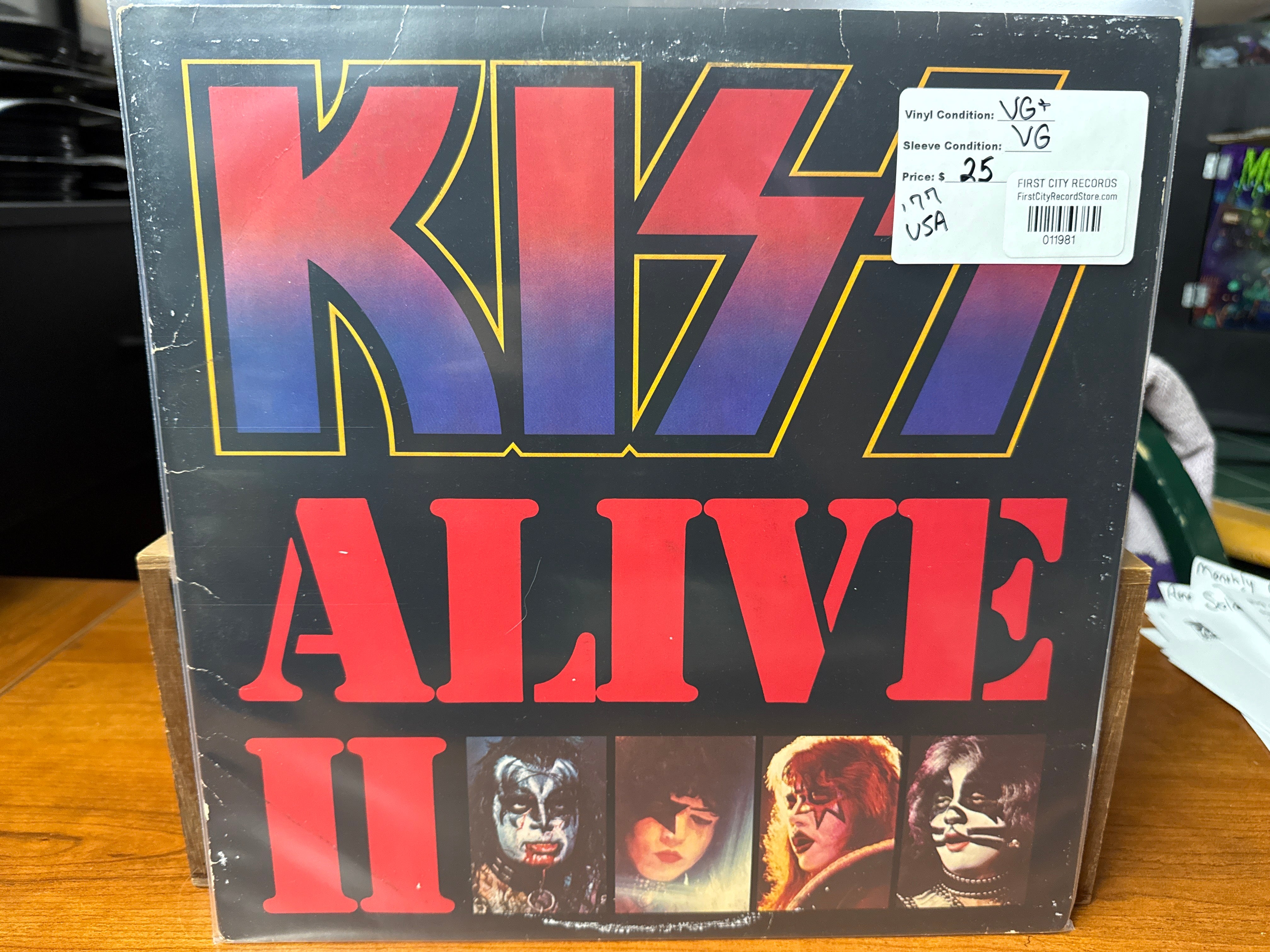 Kiss - Alive II (1977, USED)