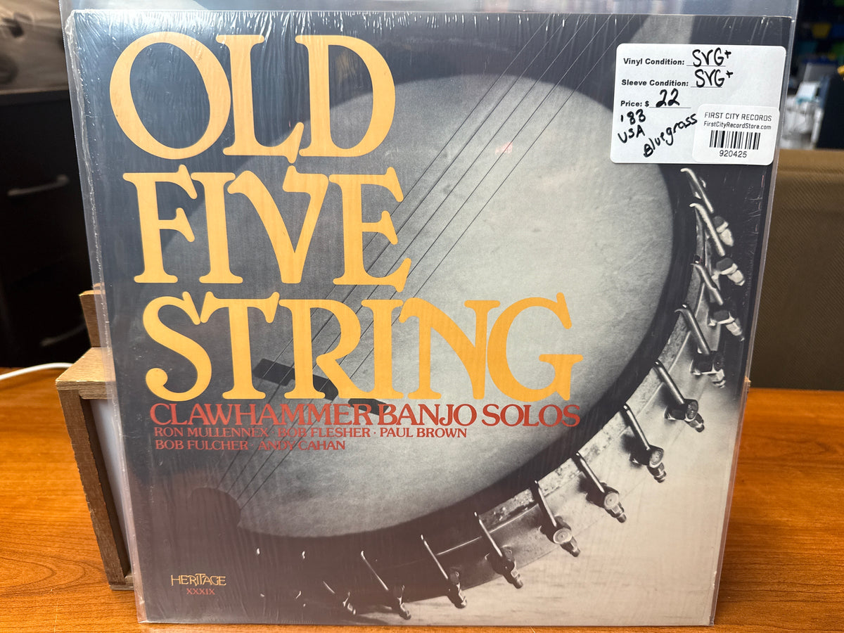 Clawhammer Banjo Solos - Old Five String (1983, USED)