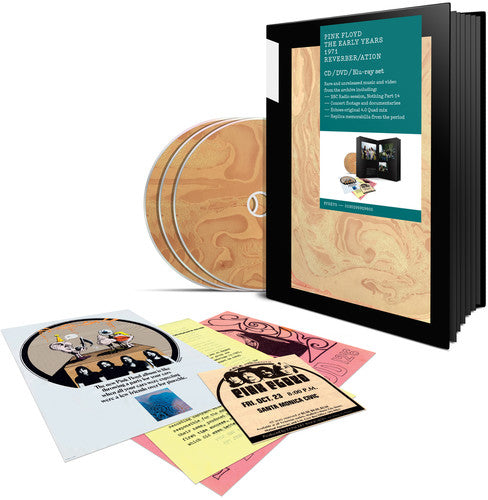 the album cover for Pink Floyd - 1971 Reverber/Ation [Box Set]