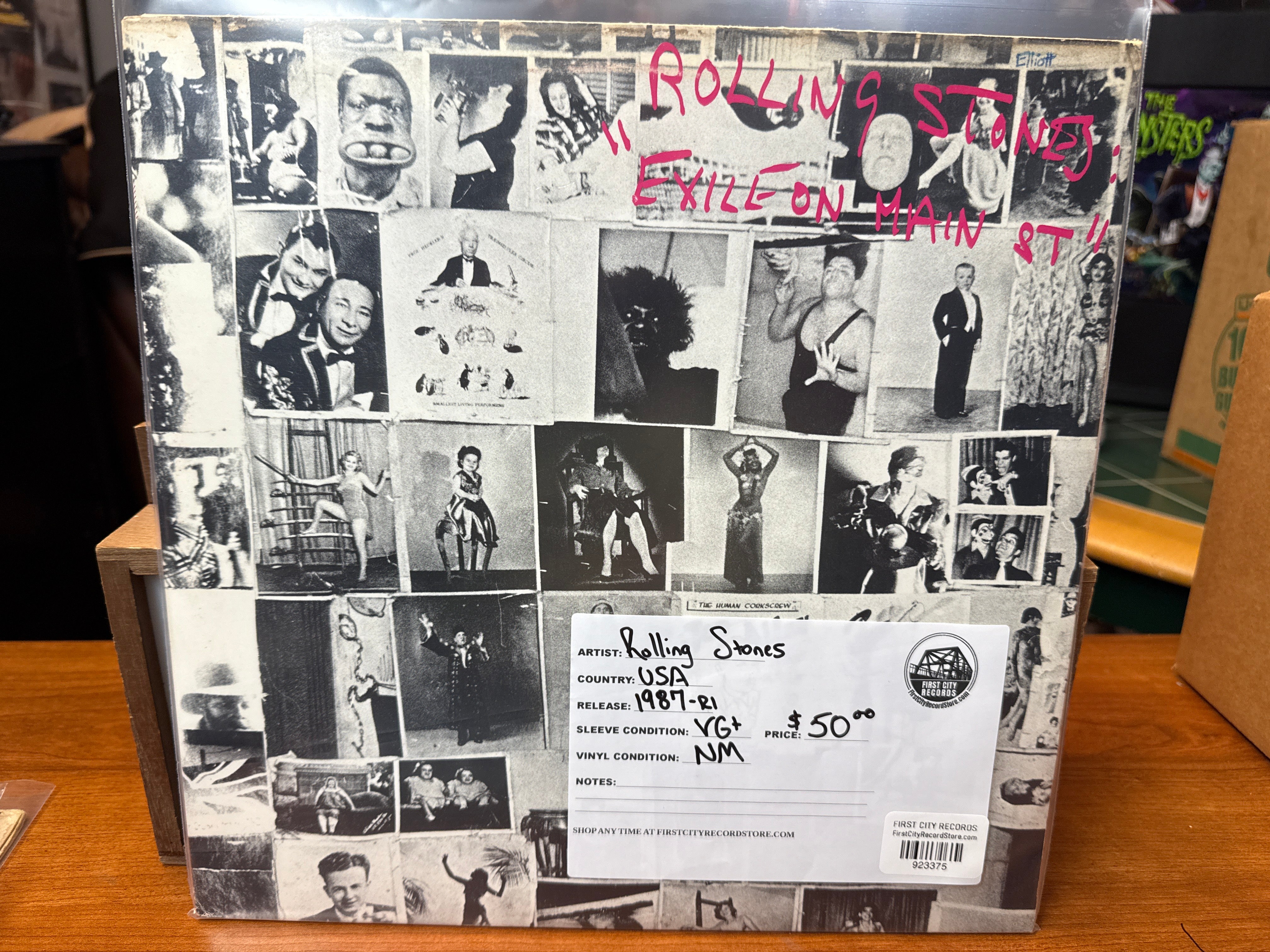 Rolling Stones - Exile On Main St (1987, USED)