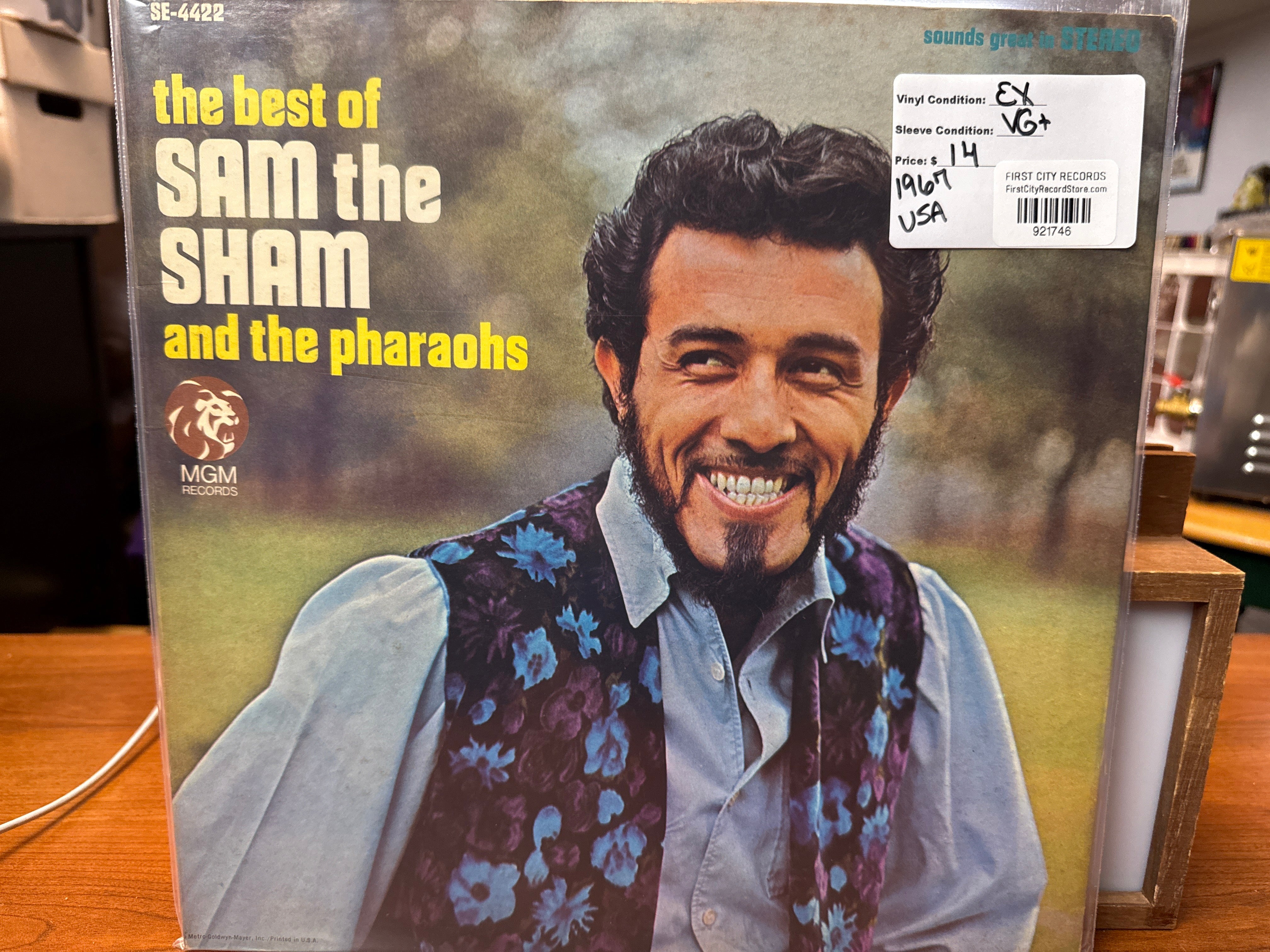 Sam The Sham - The Best of Sam The Sham and the Pharaohs (1967, USED)