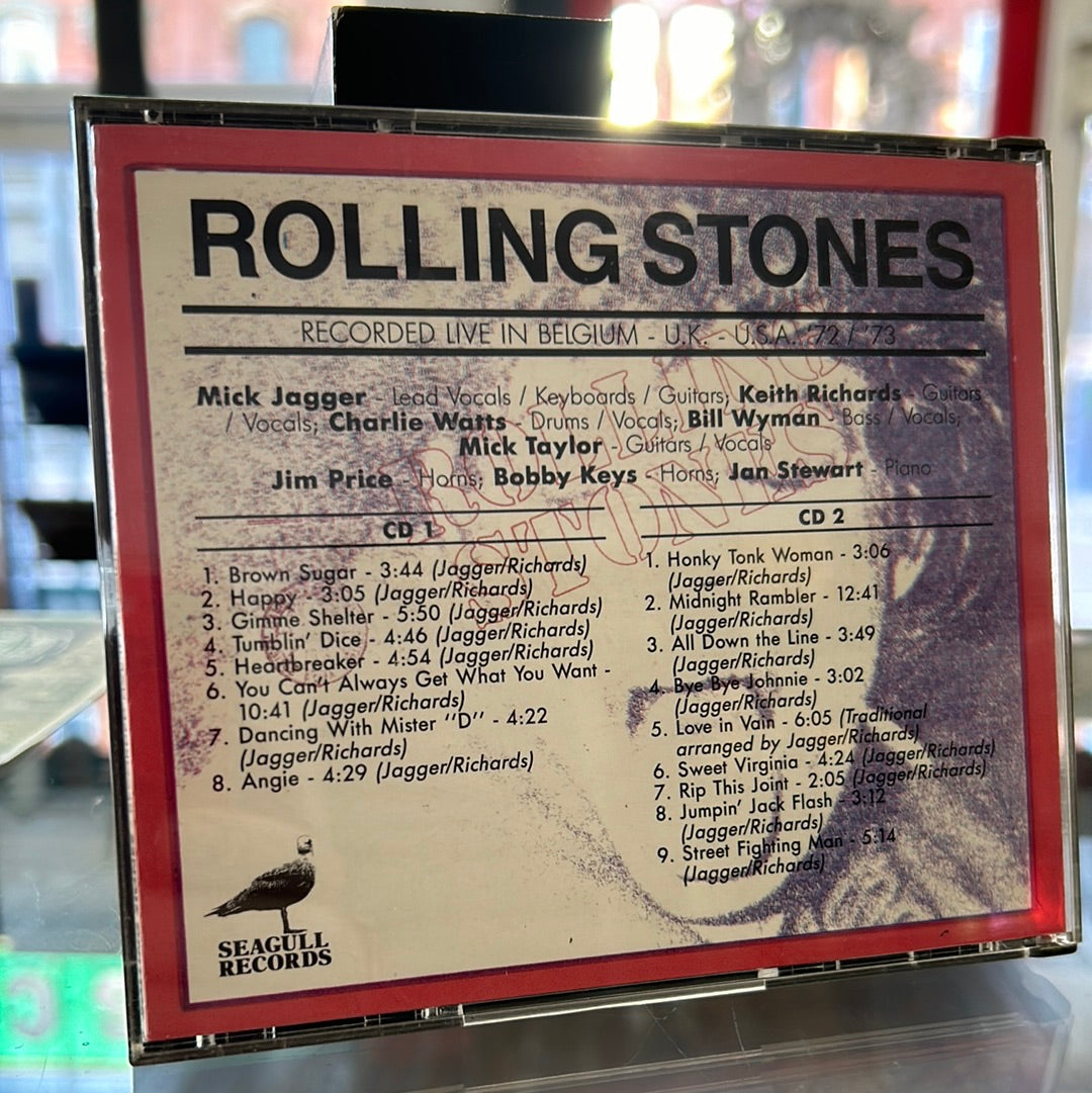 BFcd Rolling Stones - Recorded Live In Belgium, UK, & USA 72/73