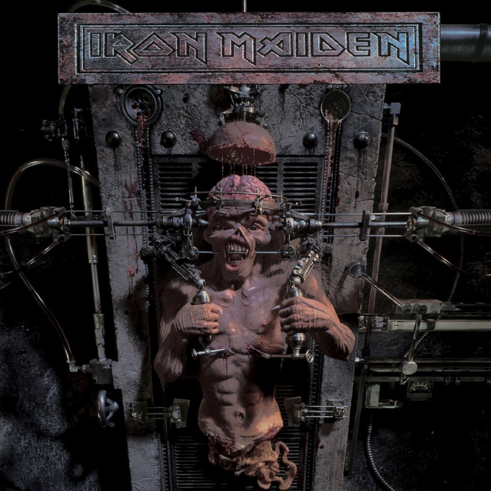 the album cover for Iron Maiden - The X Factor