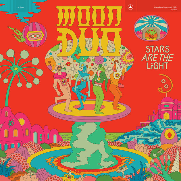 the album cover for Moon Duo - Stars Are the Light
