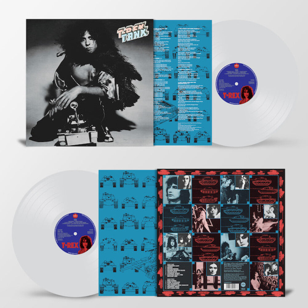 the album cover for Trex - Tanx [Clear Vinyl]