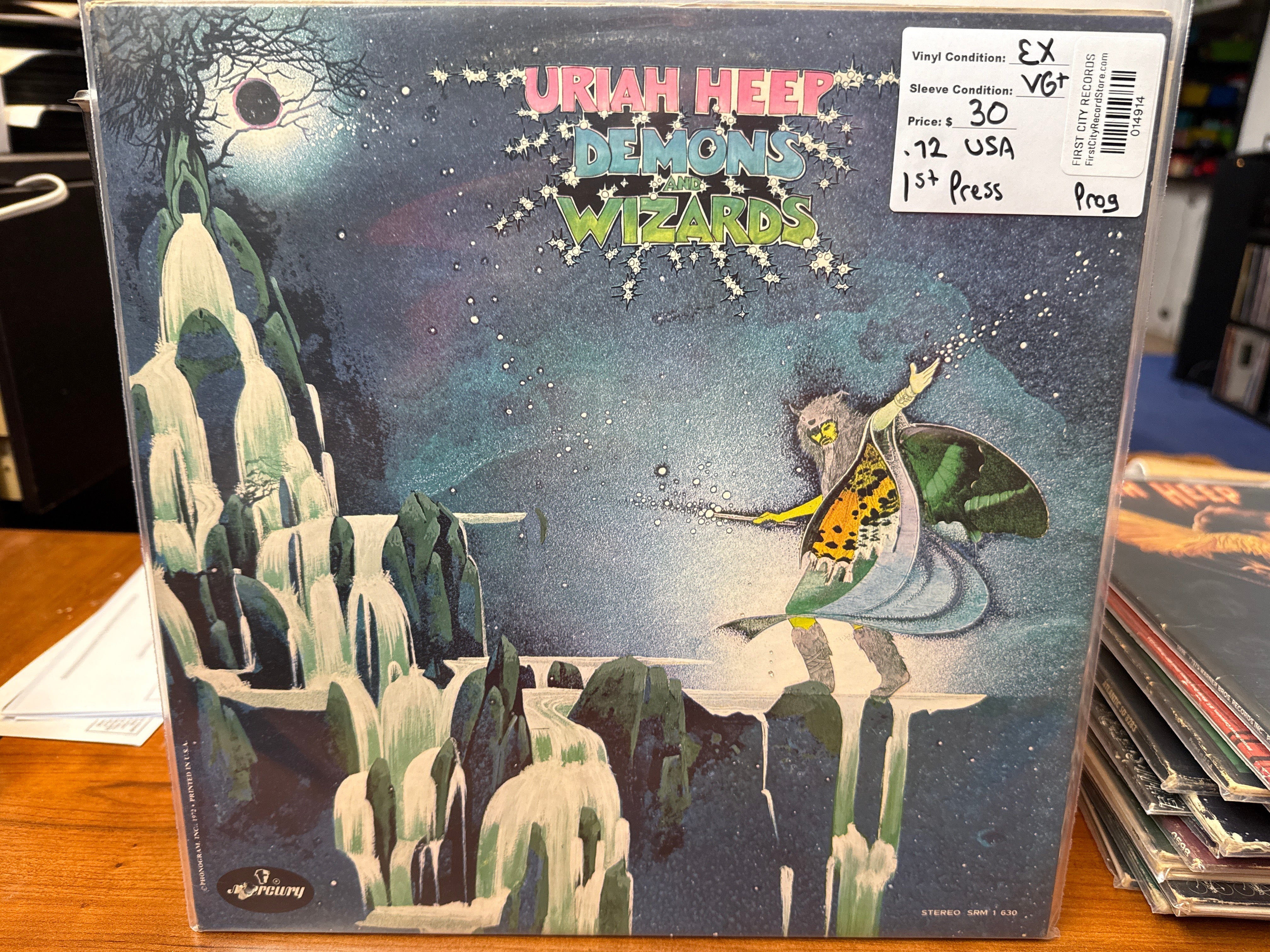 Uriah Heep - Demons and Wizards (1972, USED)