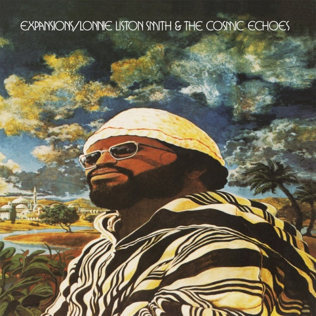 the album cover for Lonnie Smith Liston & The Cosmic Echoes - Expansions