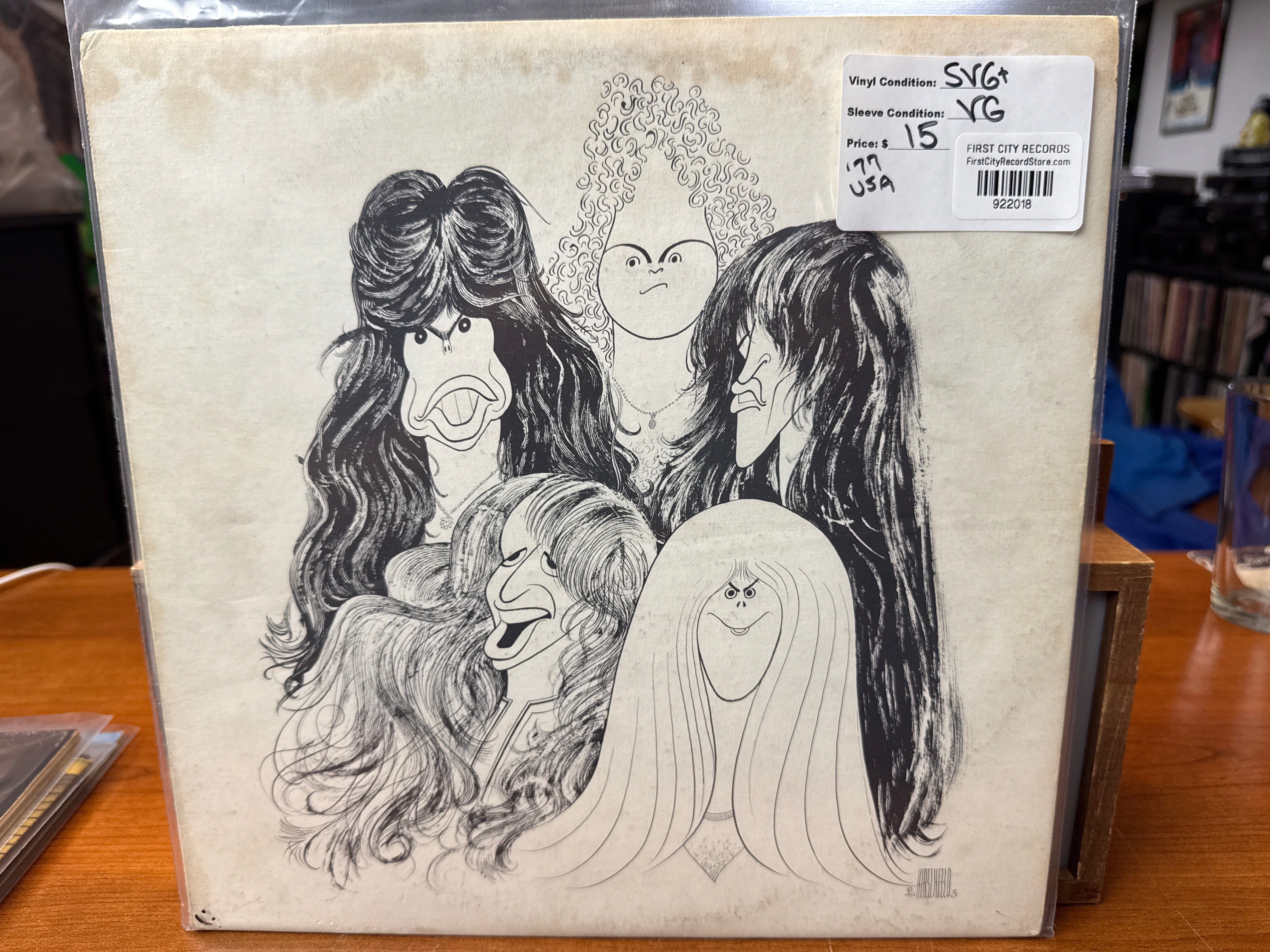 Aerosmith - Draw The Line (1977, USED)