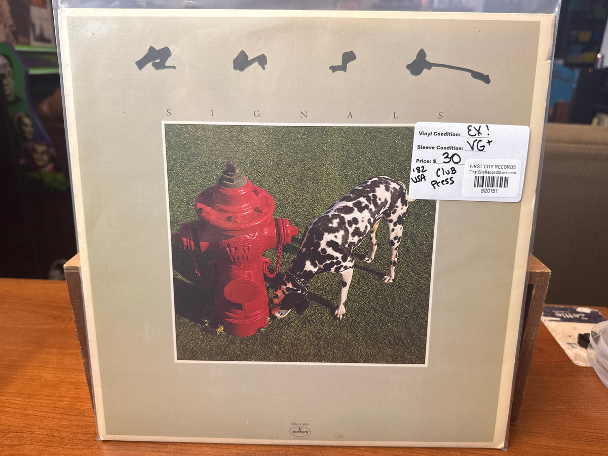 Rush - Signals (1982, Club Press, USED)