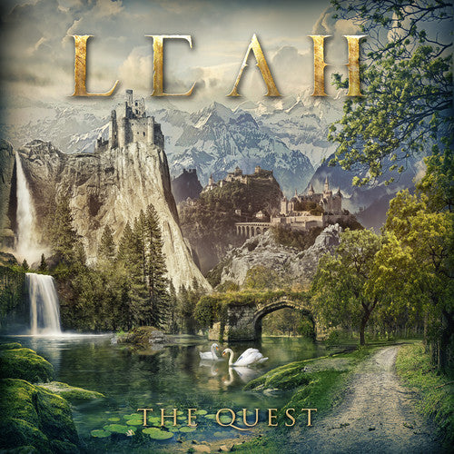 the album cover for LEAH - The Quest