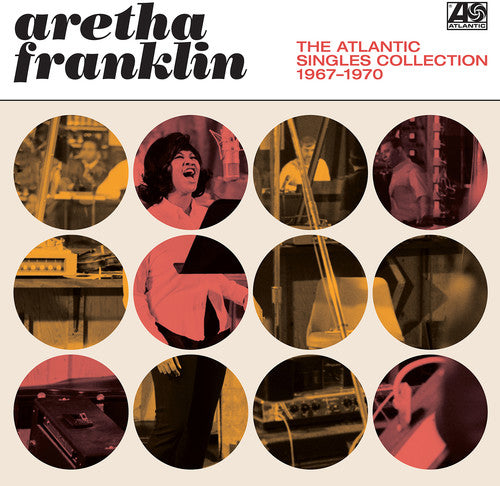 the album cover for Aretha Franklin - The Atlantic Singles Collection 1967-1970 [2CD]