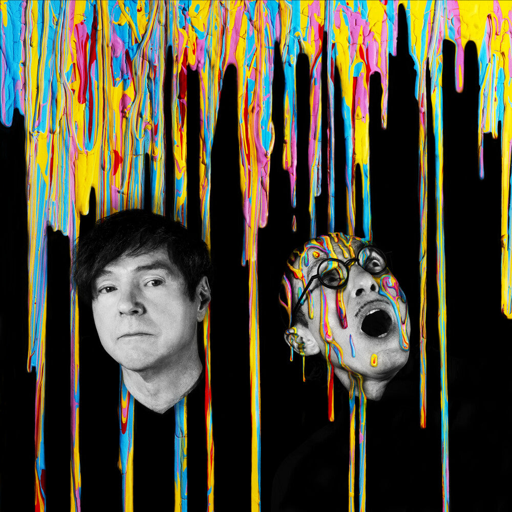 the album cover for Sparks - A Steady drip drip drip