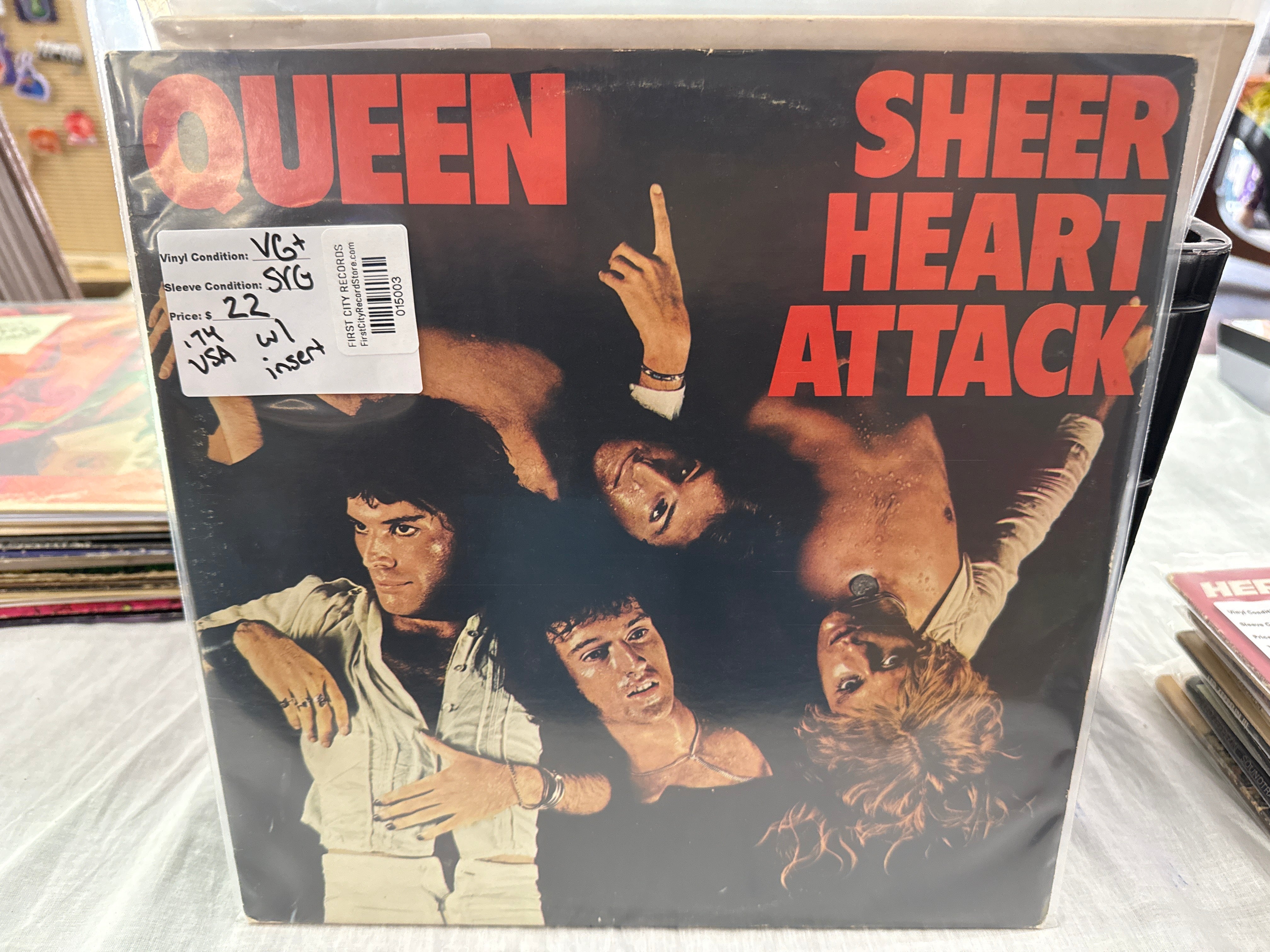 Queen - Sheer Heart Attack (1974, USED)