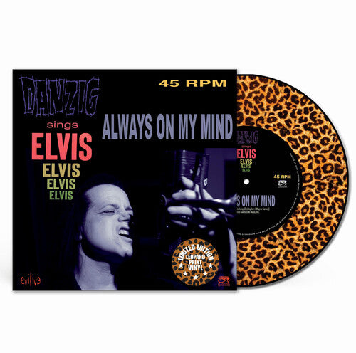 Danzig - Always on my Mind 7" (Leopard Vinyl)