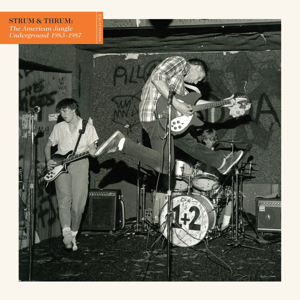 the album cover for Various Artists - Strum & Thrum: The American Jangle Underground 1983 - 1987 [2LP]