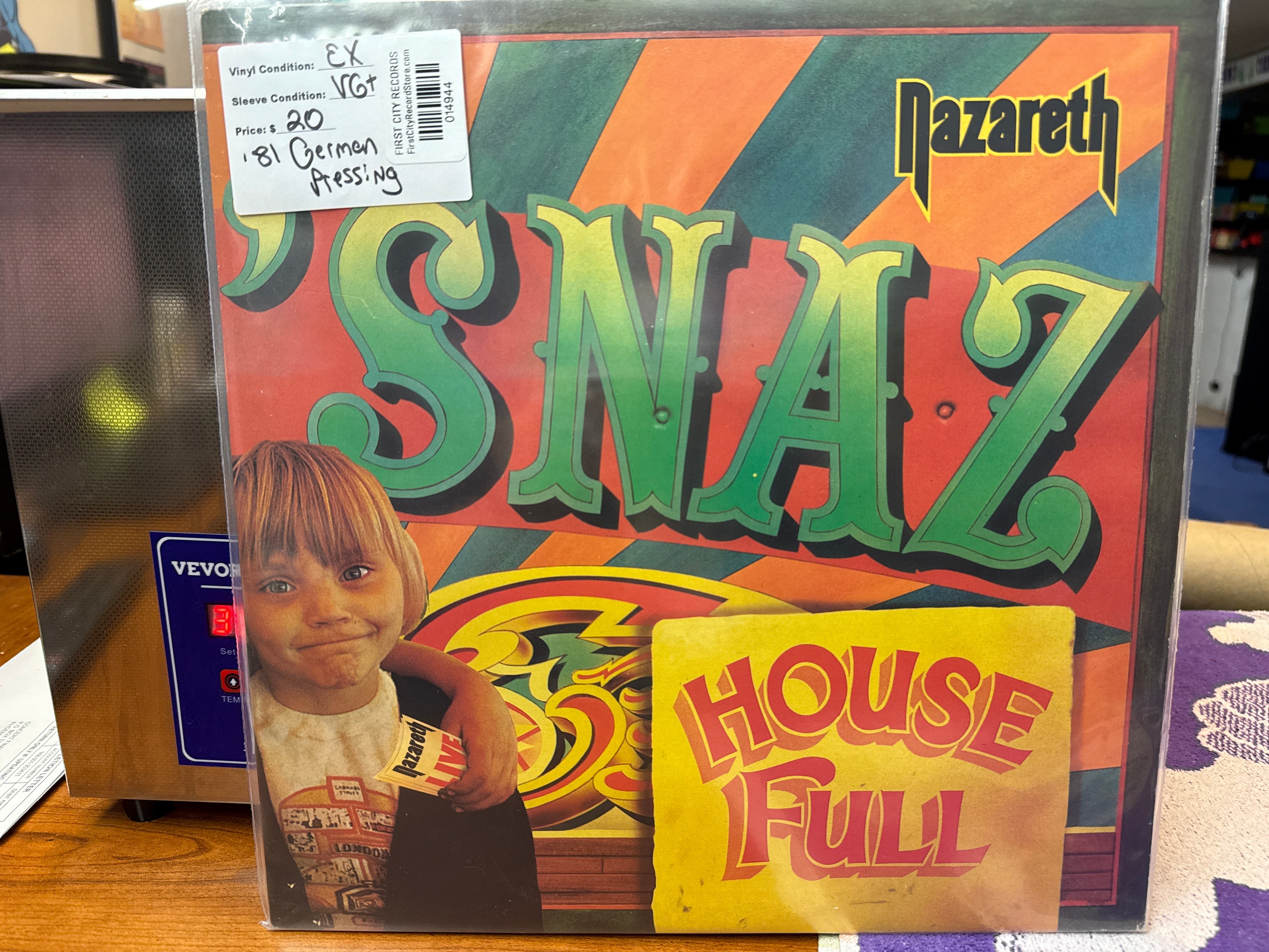 Nazareth - Snaz (1981 German Pressing, USED)