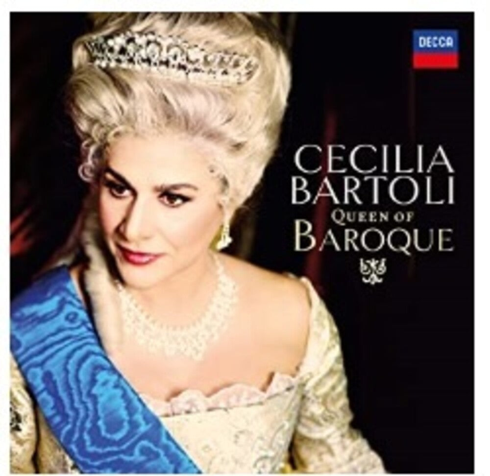 the album cover for Cecilia Bartoli - Queen of Baroque