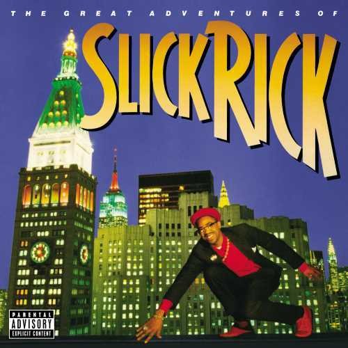 the album cover for Slick Rick - The Great Adventures Of Slick Rick