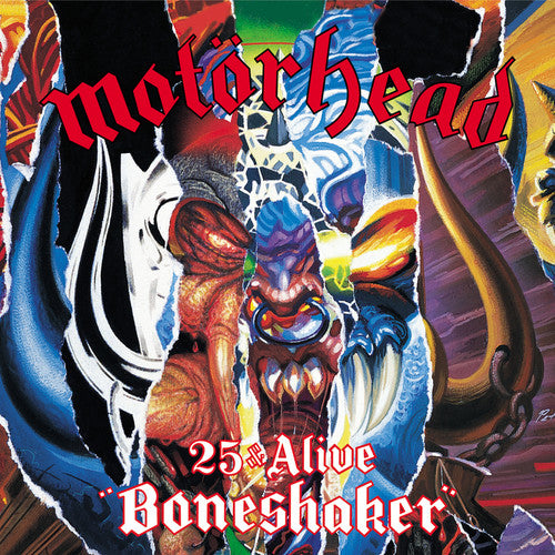 the album cover for Motörhead - 25 & Alive Boneshaker