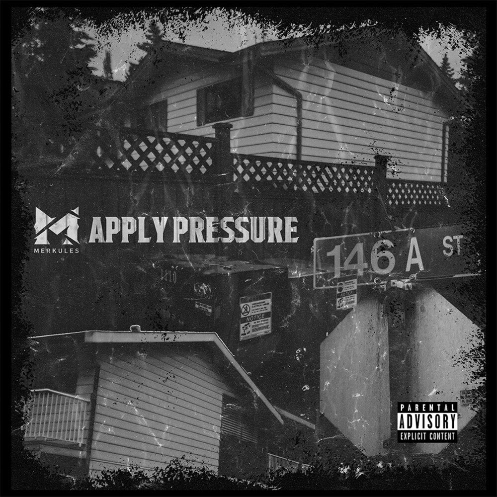 the album cover for Merkules - Apply Pressue