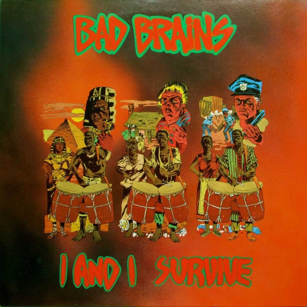 the album cover for Bad Brains - I And I Survive EP [Vinyl]