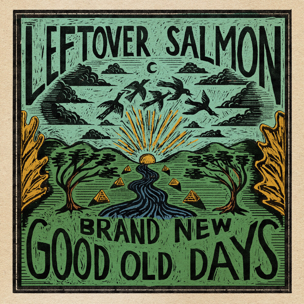 the album cover for Leftover Salmon - Brand New Good Old Days