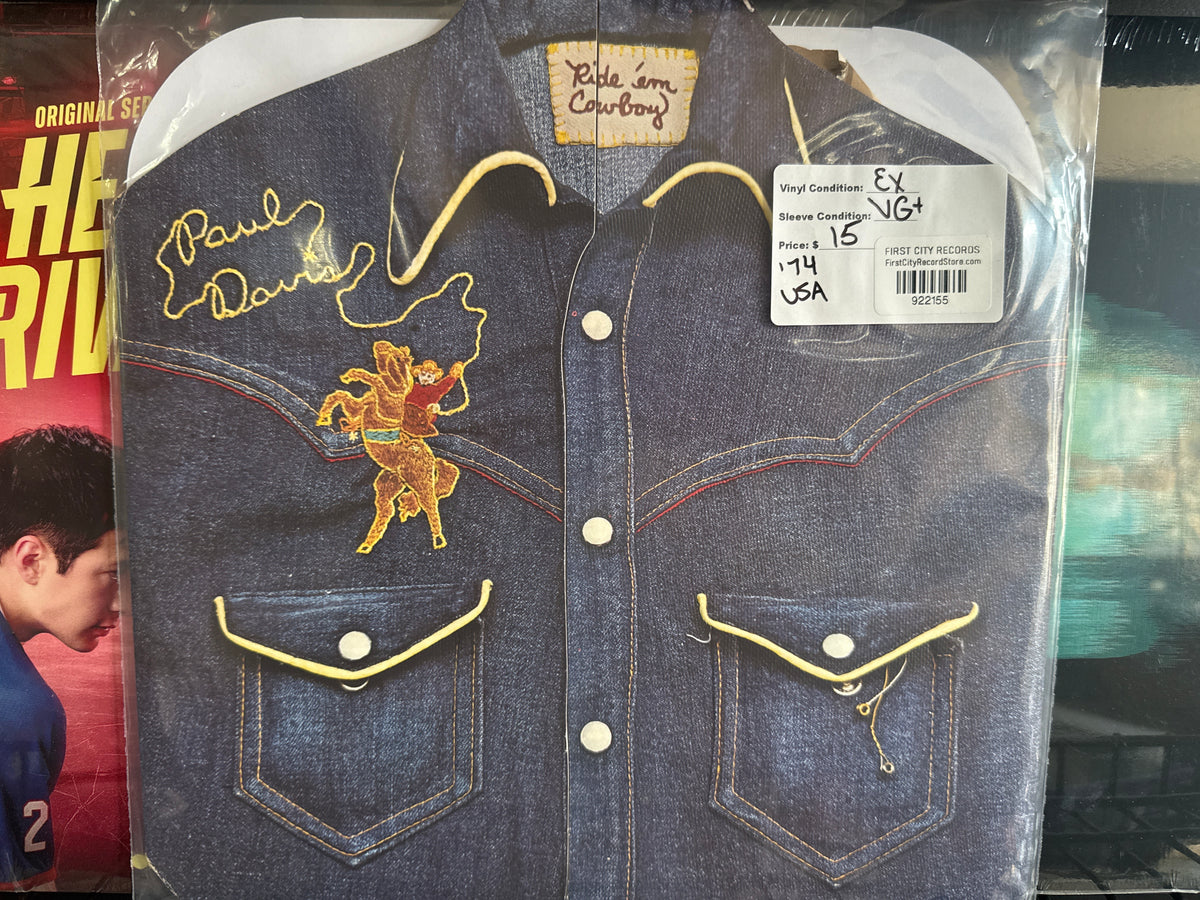 Paul Davis - Ride 'em Cowboy (1974, USED)