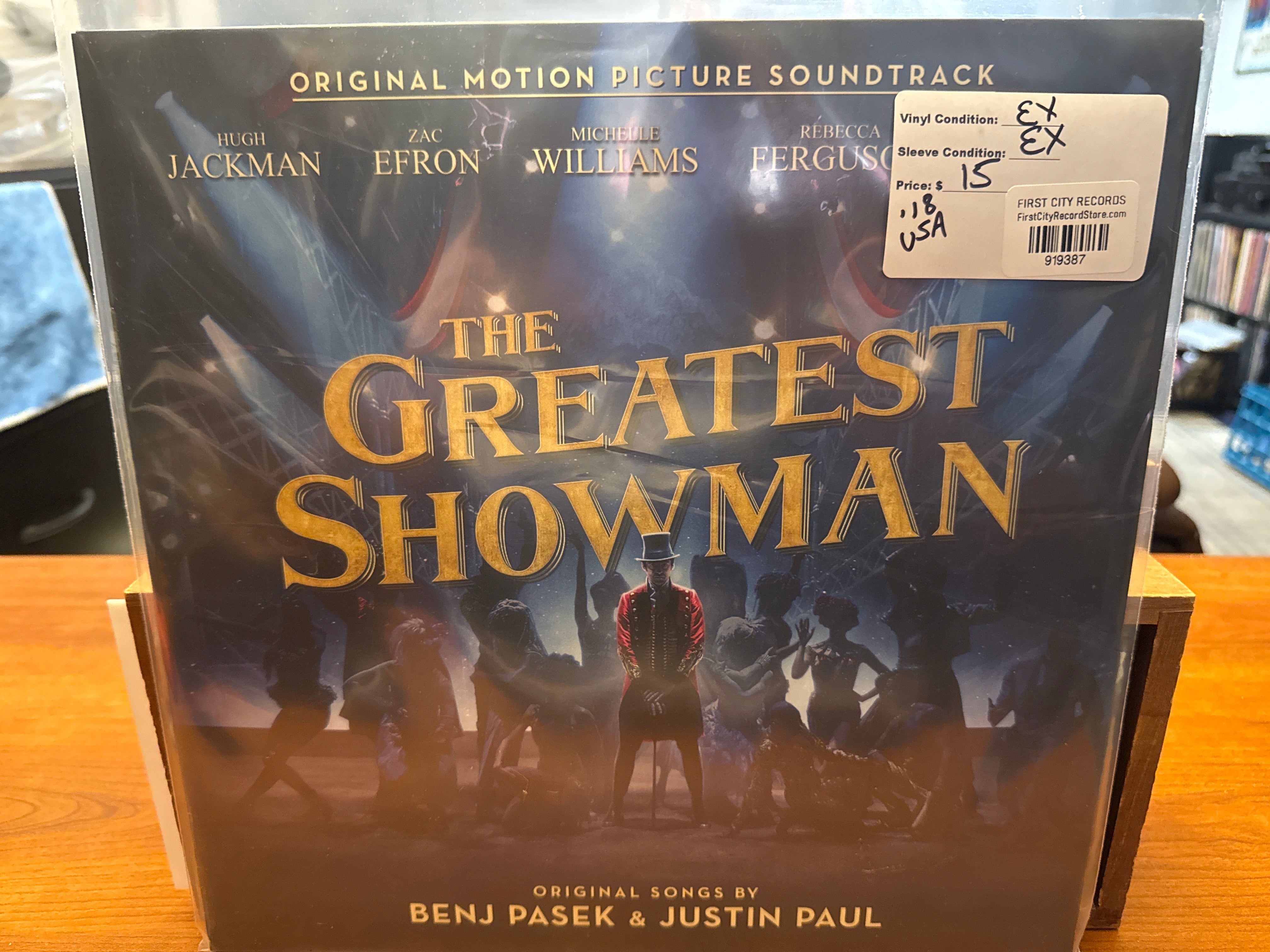 Greatest Showman Soundtrack (2018, USED)