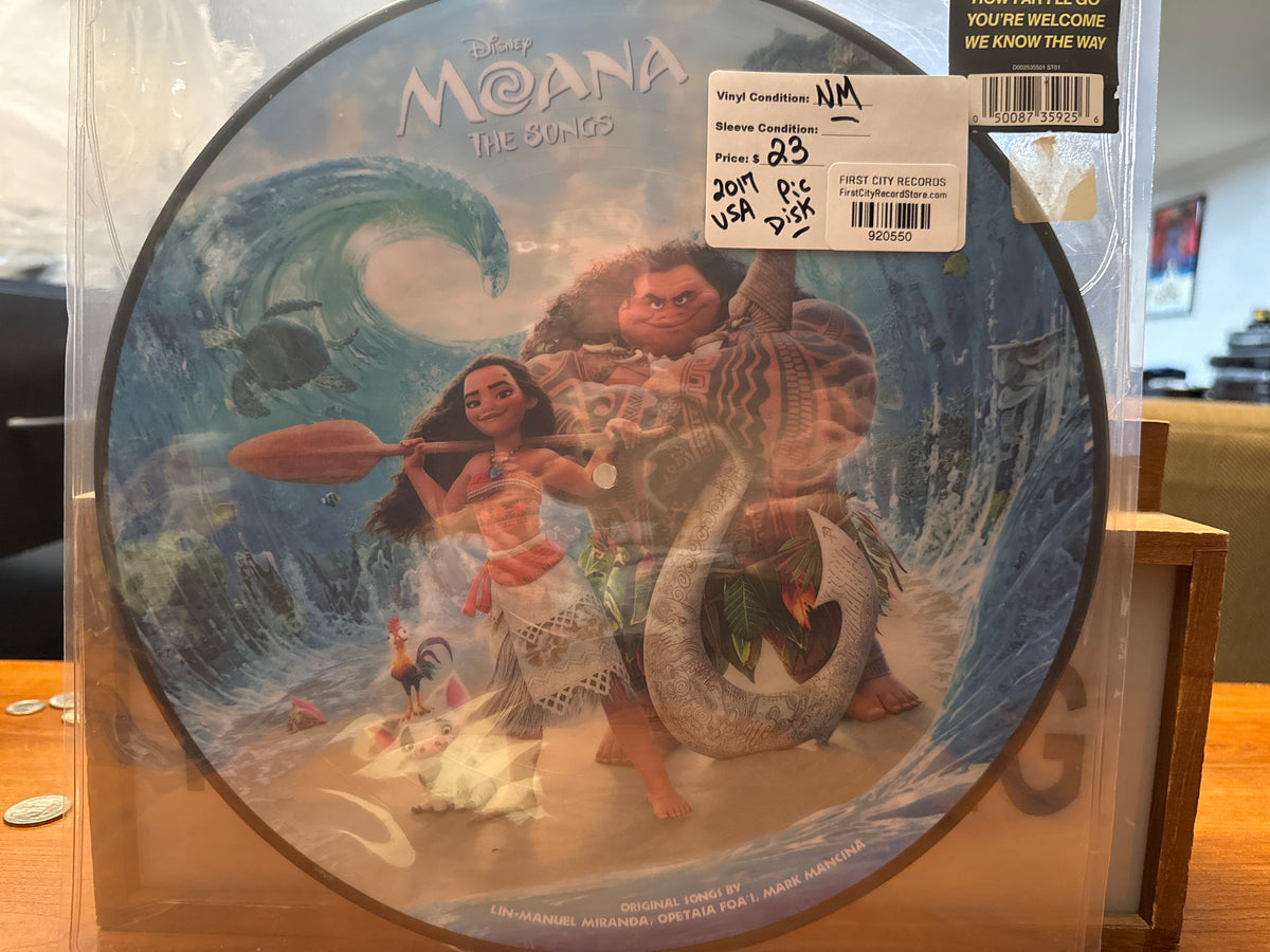 Moana - The Songs Soundtrack (Picture Disk, USED)