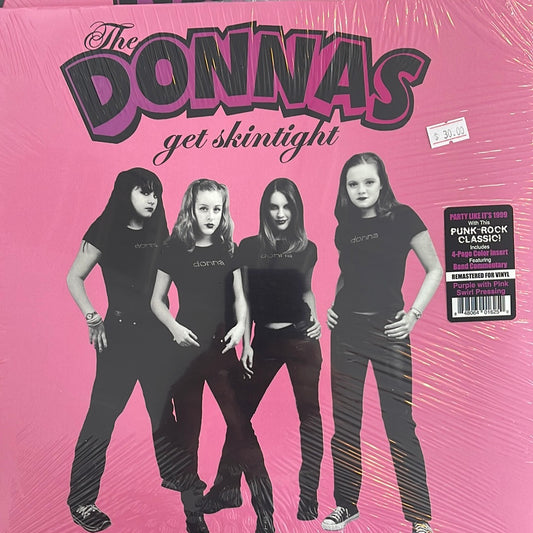 The Donnas - Get Skintight (Purple with Pink Swirl)