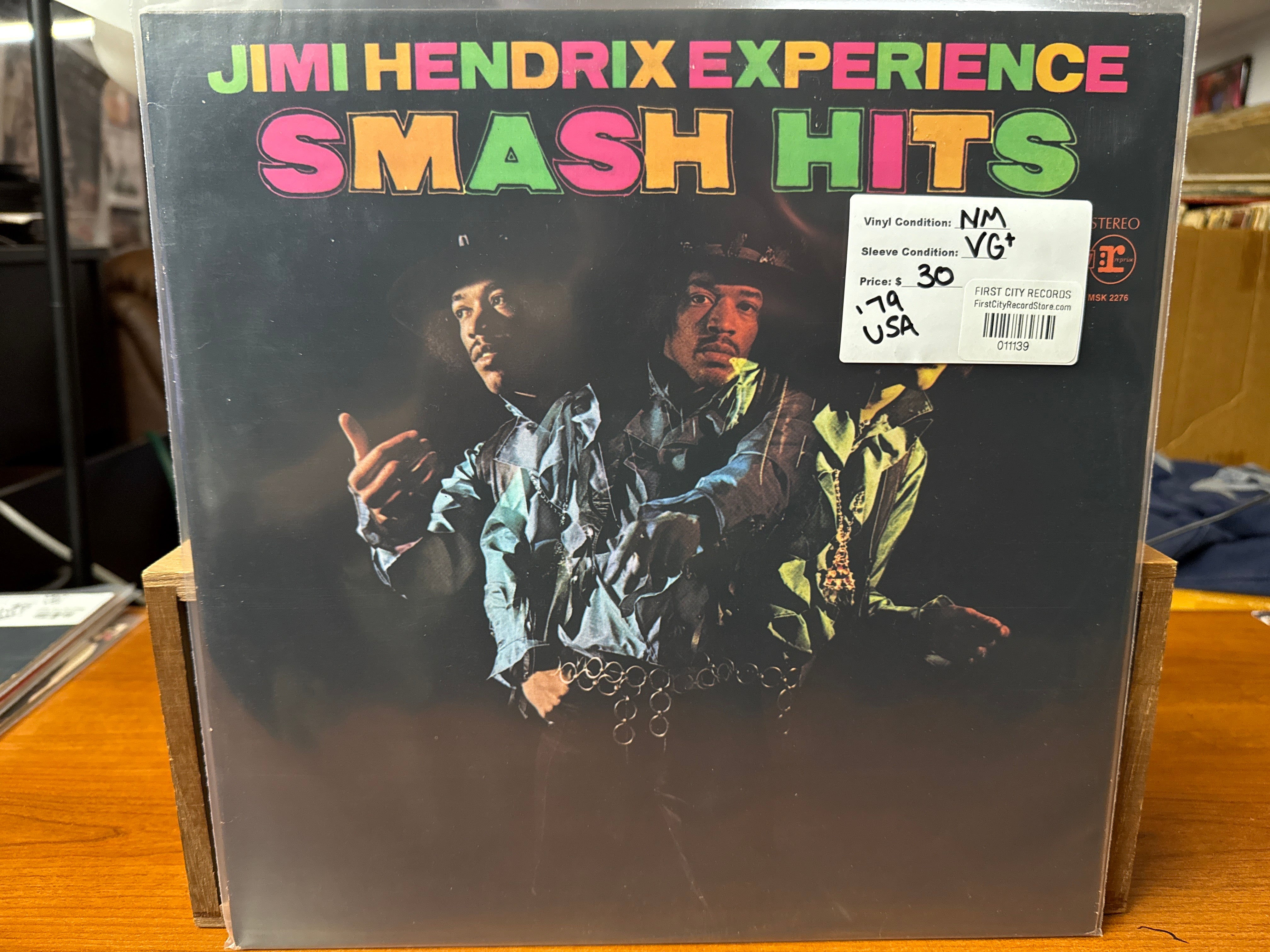 Jimi Hendrix Experience - Smash Hits (1979, USED)