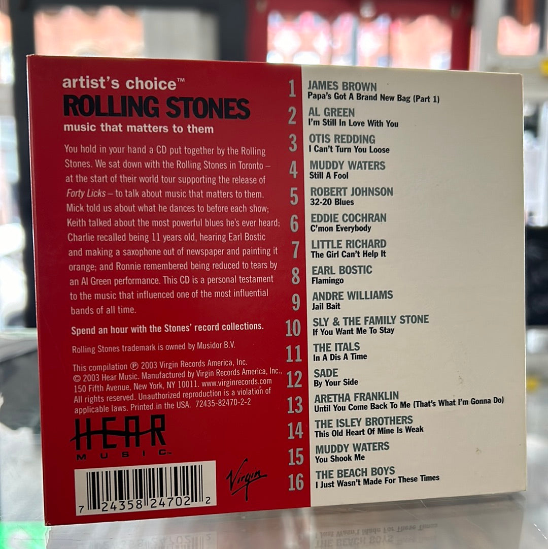 BFcd Rolling Stones - Artist’s Choice