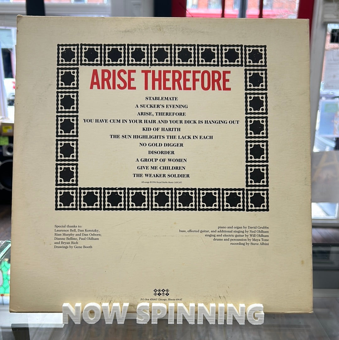 Arise Therefore - self titled