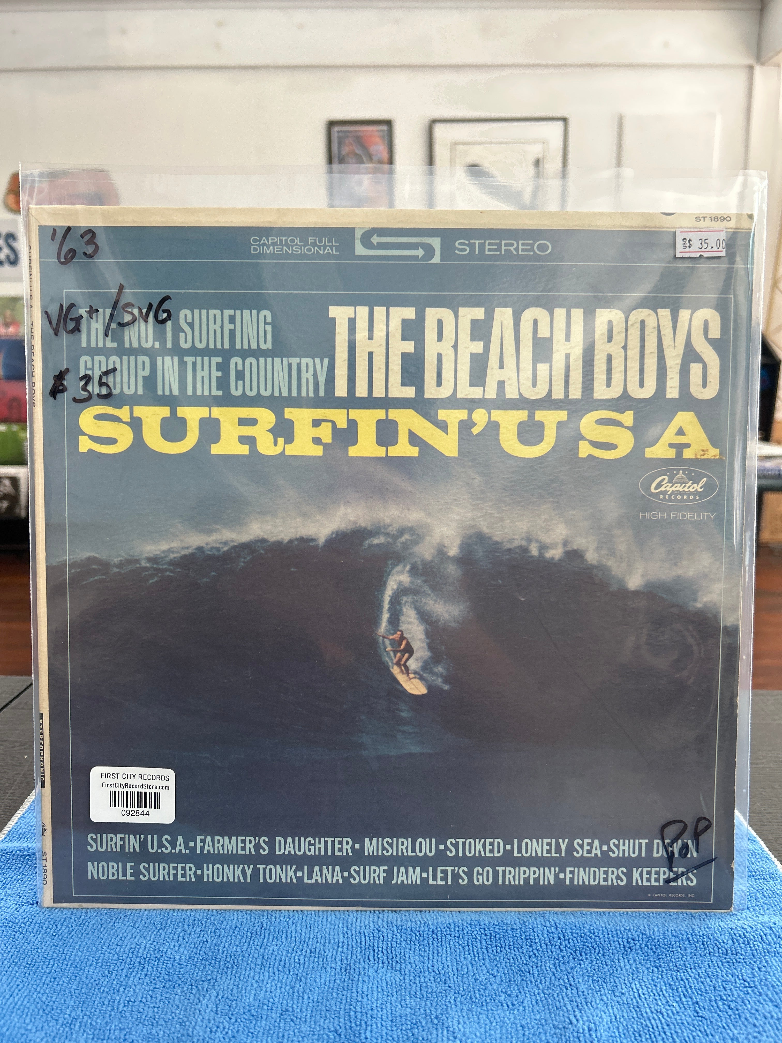 The Beach Boys - Surfin’ USA (1963, USED)