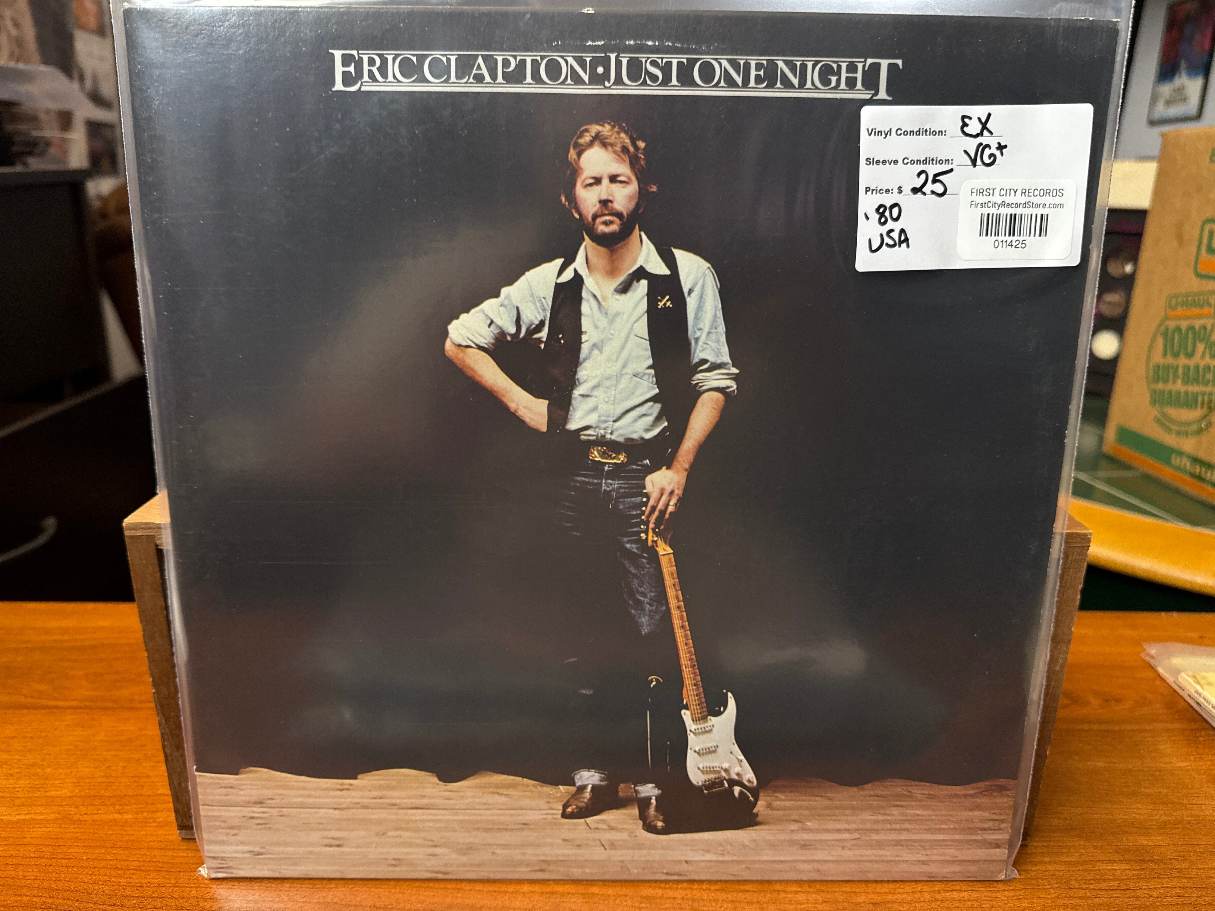 Eric Clapton - Just One Night (1980, USED)