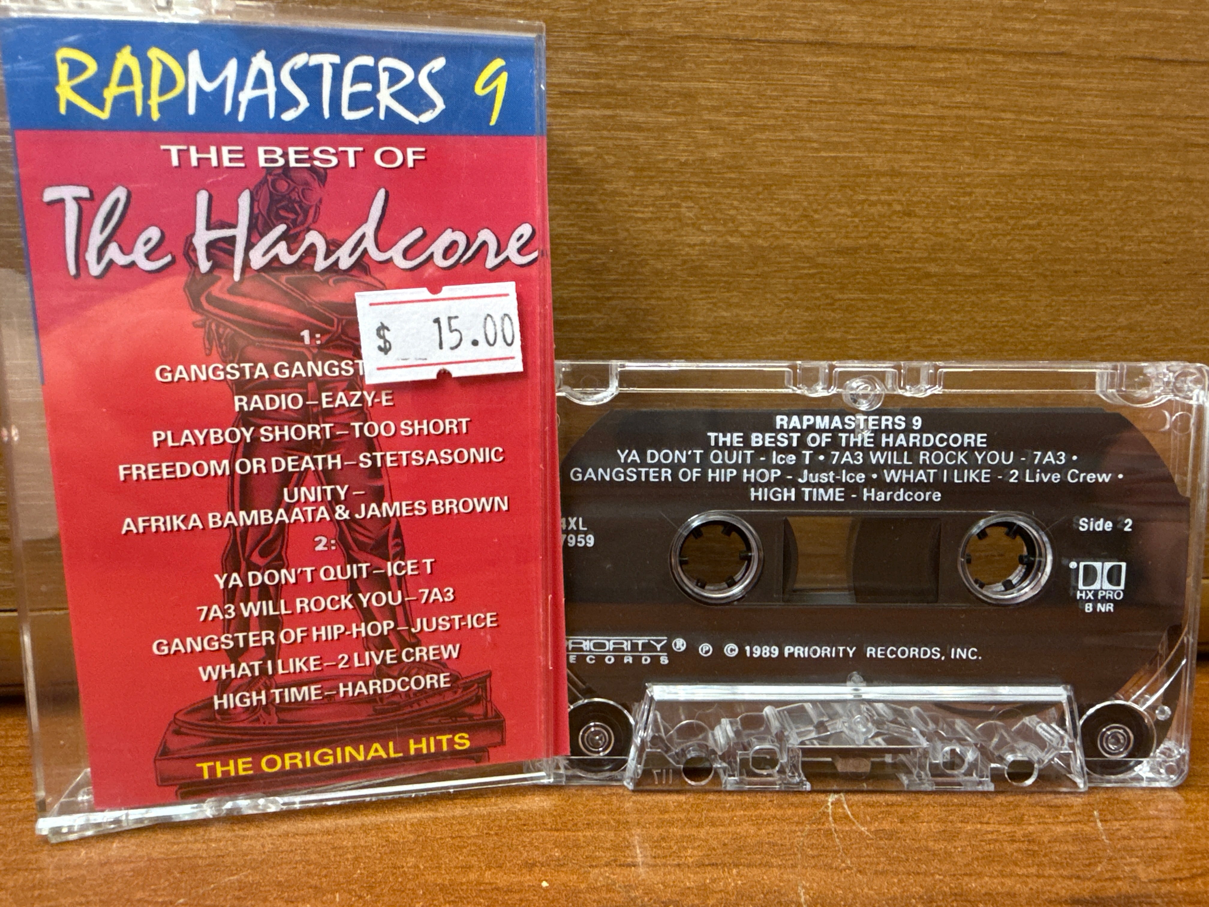 RapMasters 9: The Best Of Hardcore (CASSETTE)
