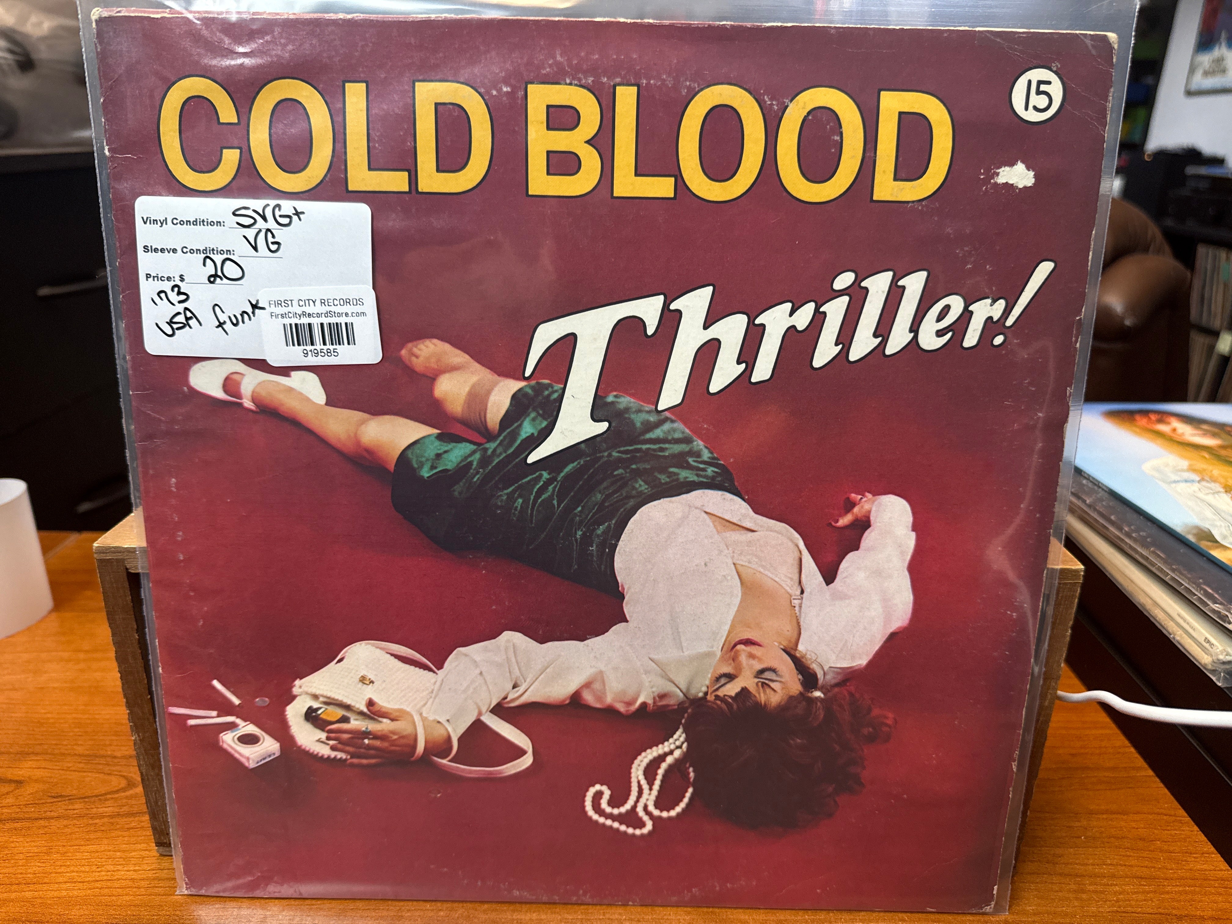 Cold Blood - thriller! (1973, USED)