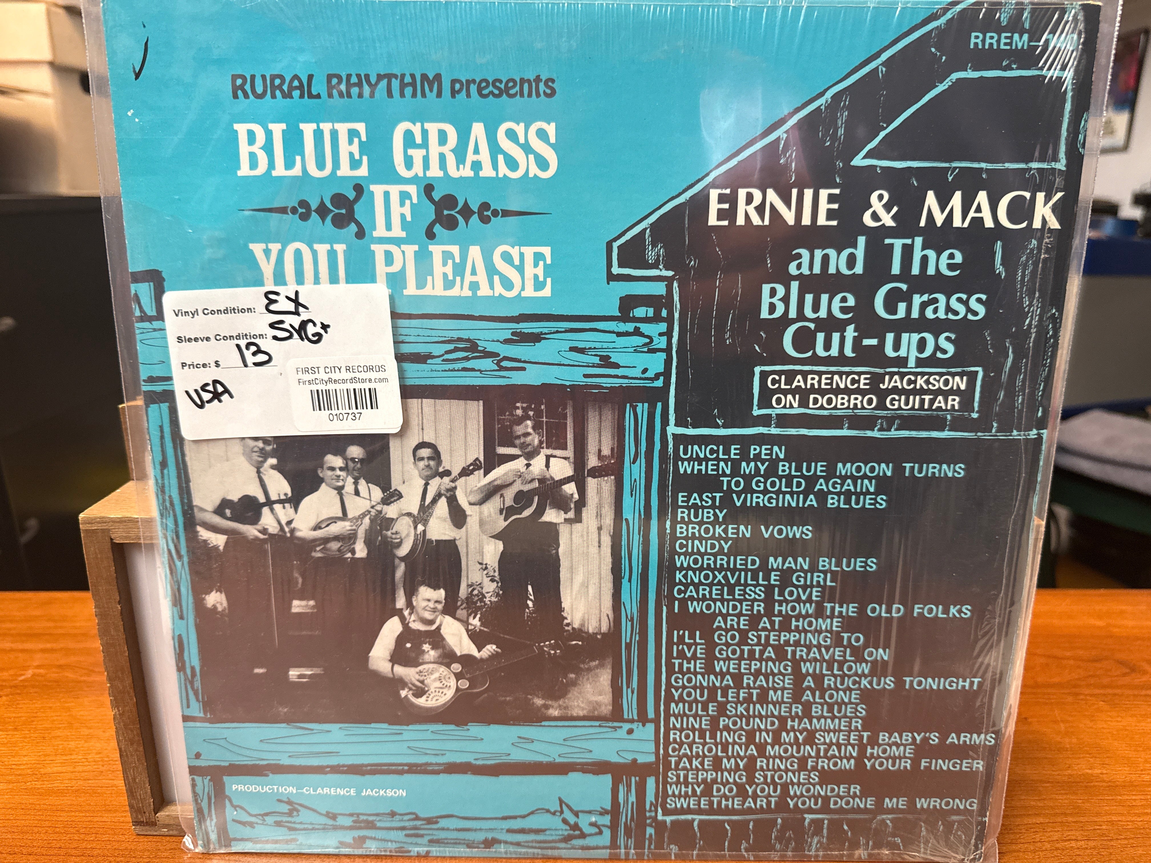 Ernie & Mack - Blue Grass If You Please (USED)