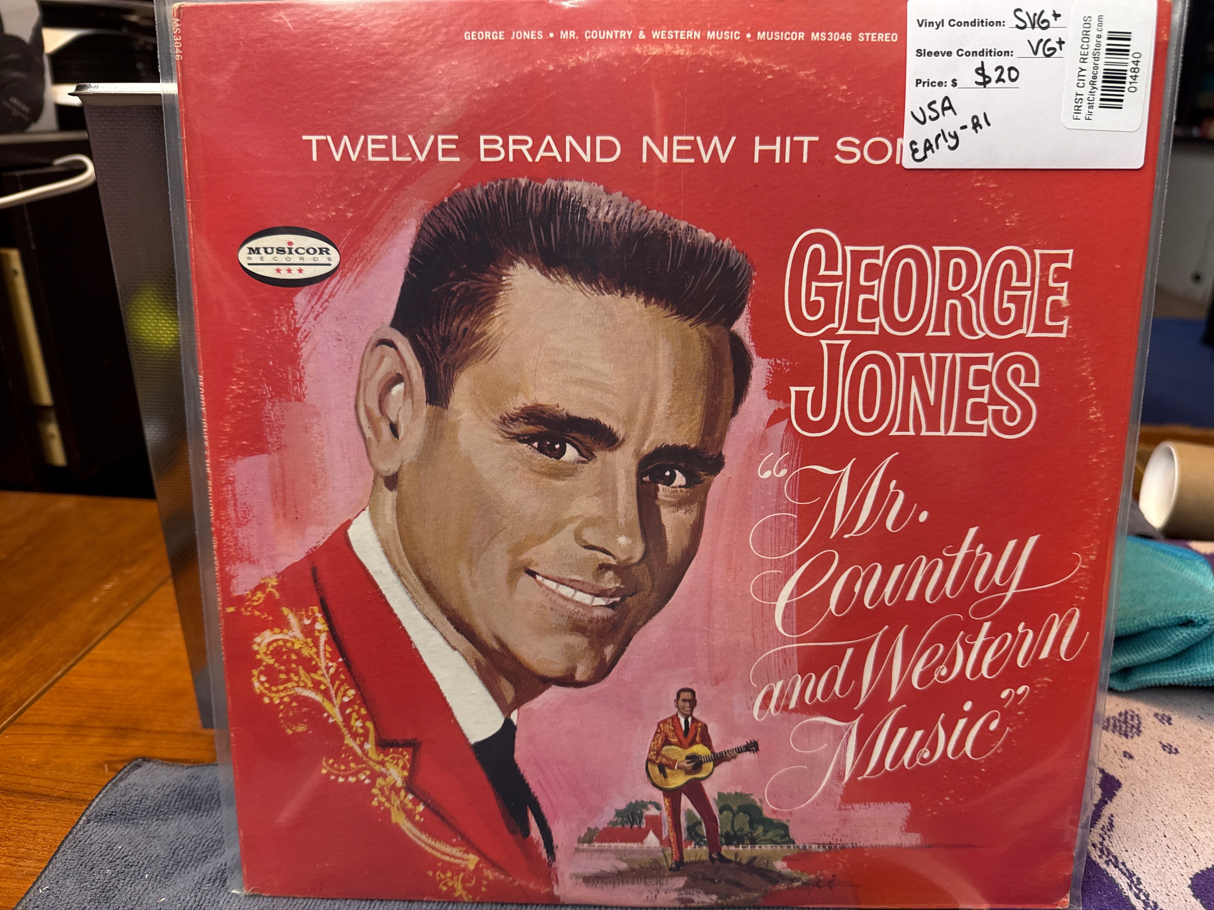 George Jones ‎– Mr. Country And Western Music (USED)