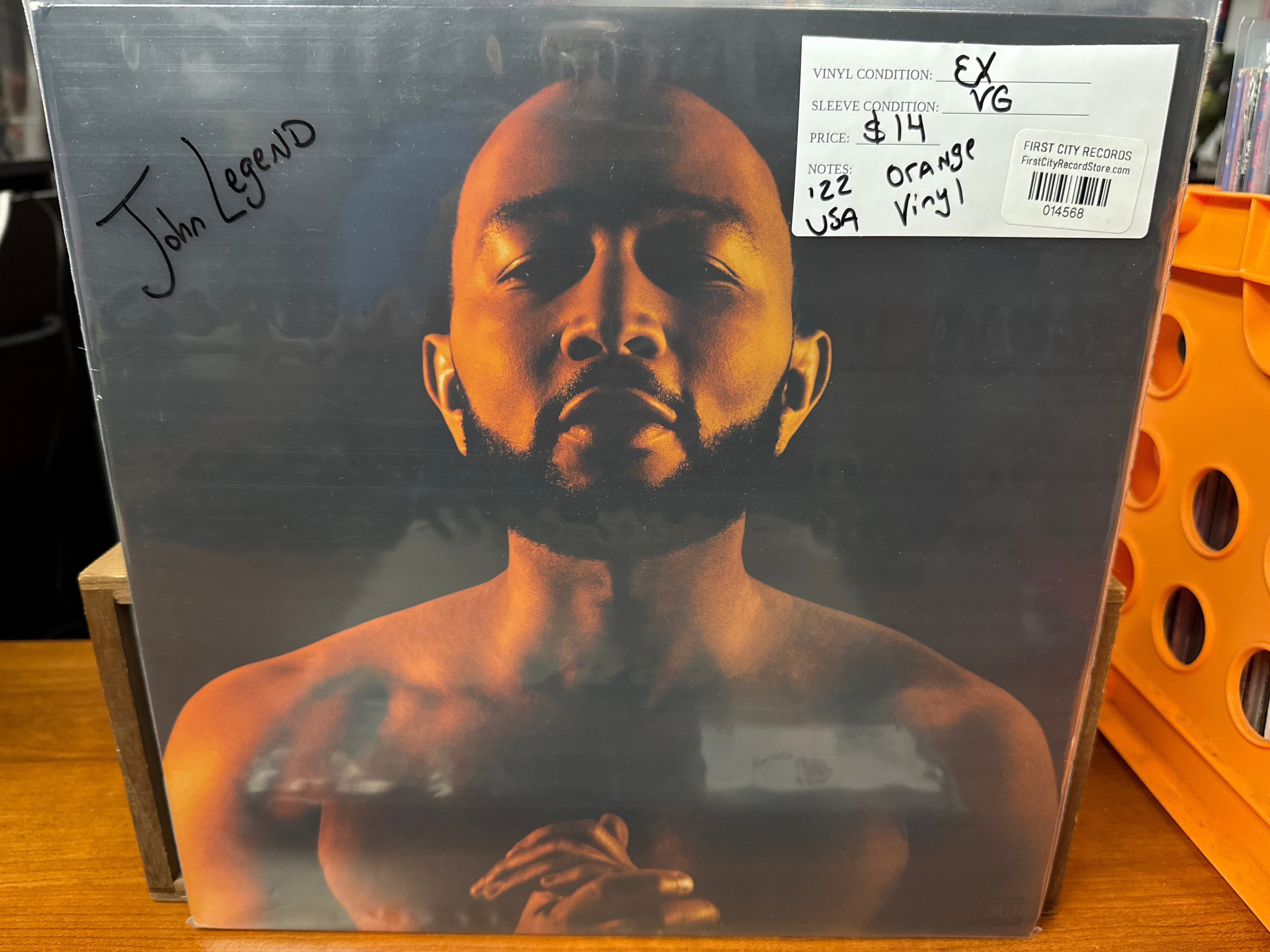 John Legend - Legend (2022, Orange Vinyl, USED)