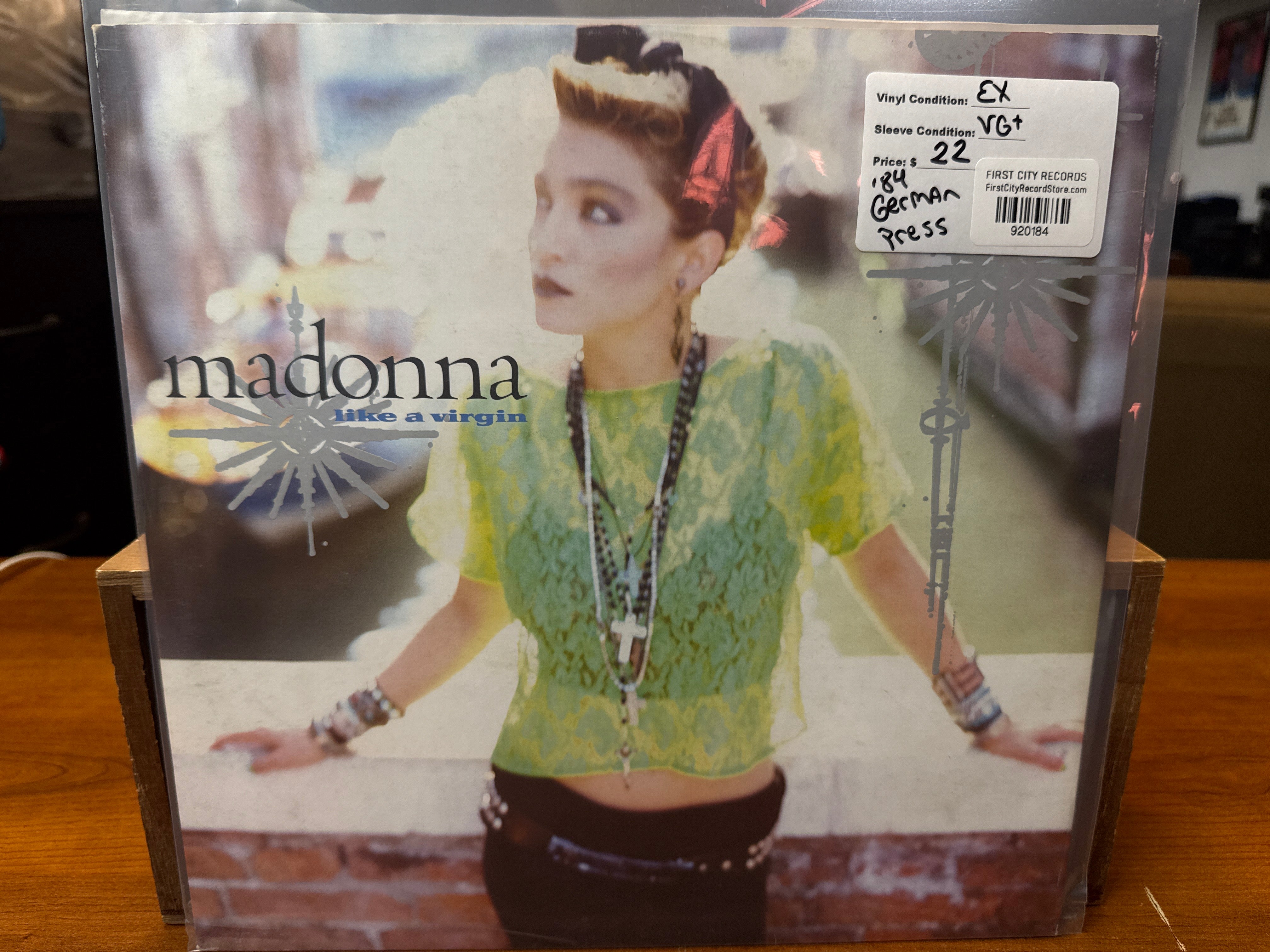 Madonna - Like a Virgin (1984, German Pressing, 12" Single, USED)