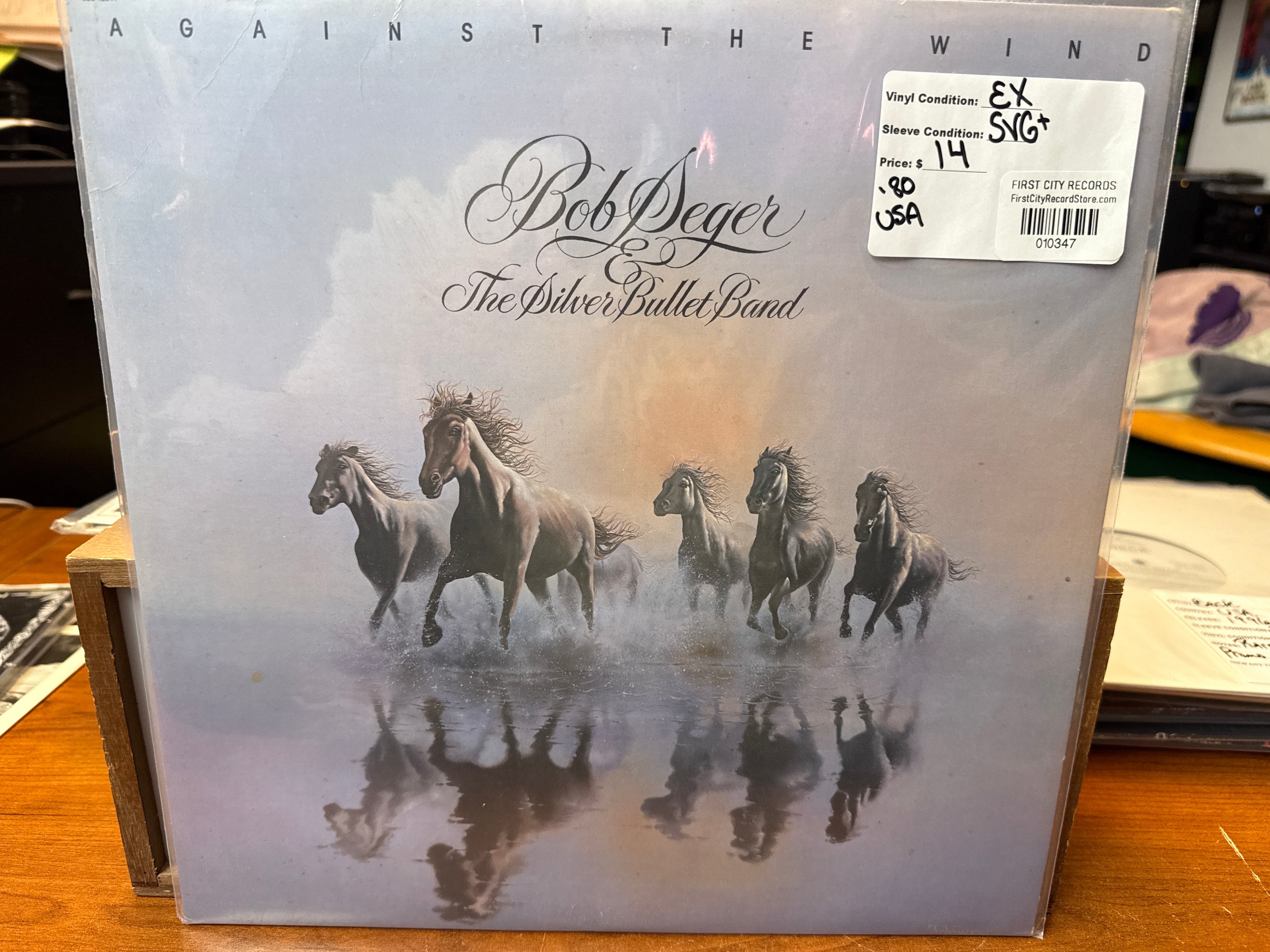 Bob Seger & Silver Bullet Band - Against The Wind (1980, USED)
