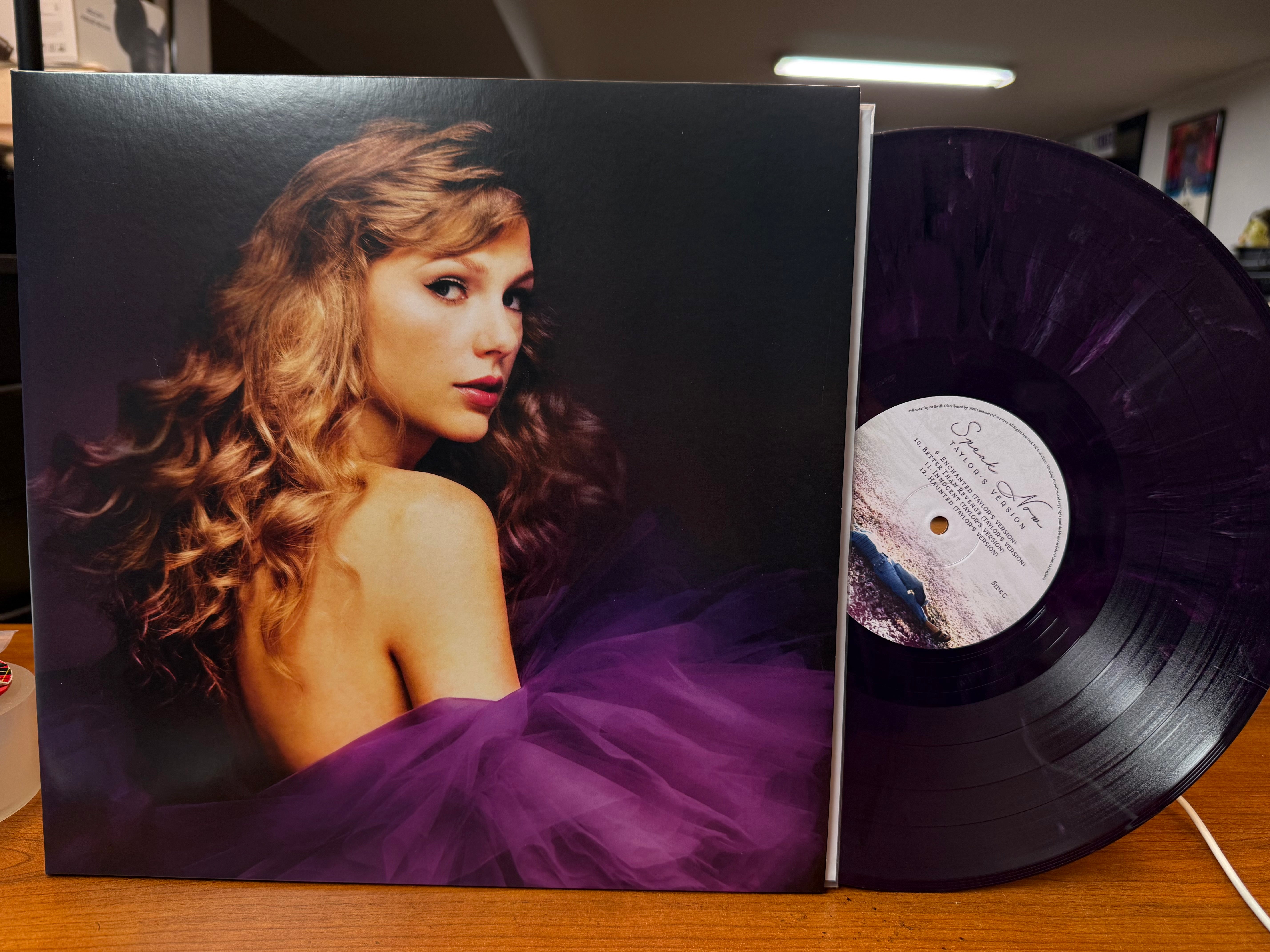 Taylor Swift - Speak Now (Taylor's Version, 3xLP, Violet Marbled Vinyl, USED)