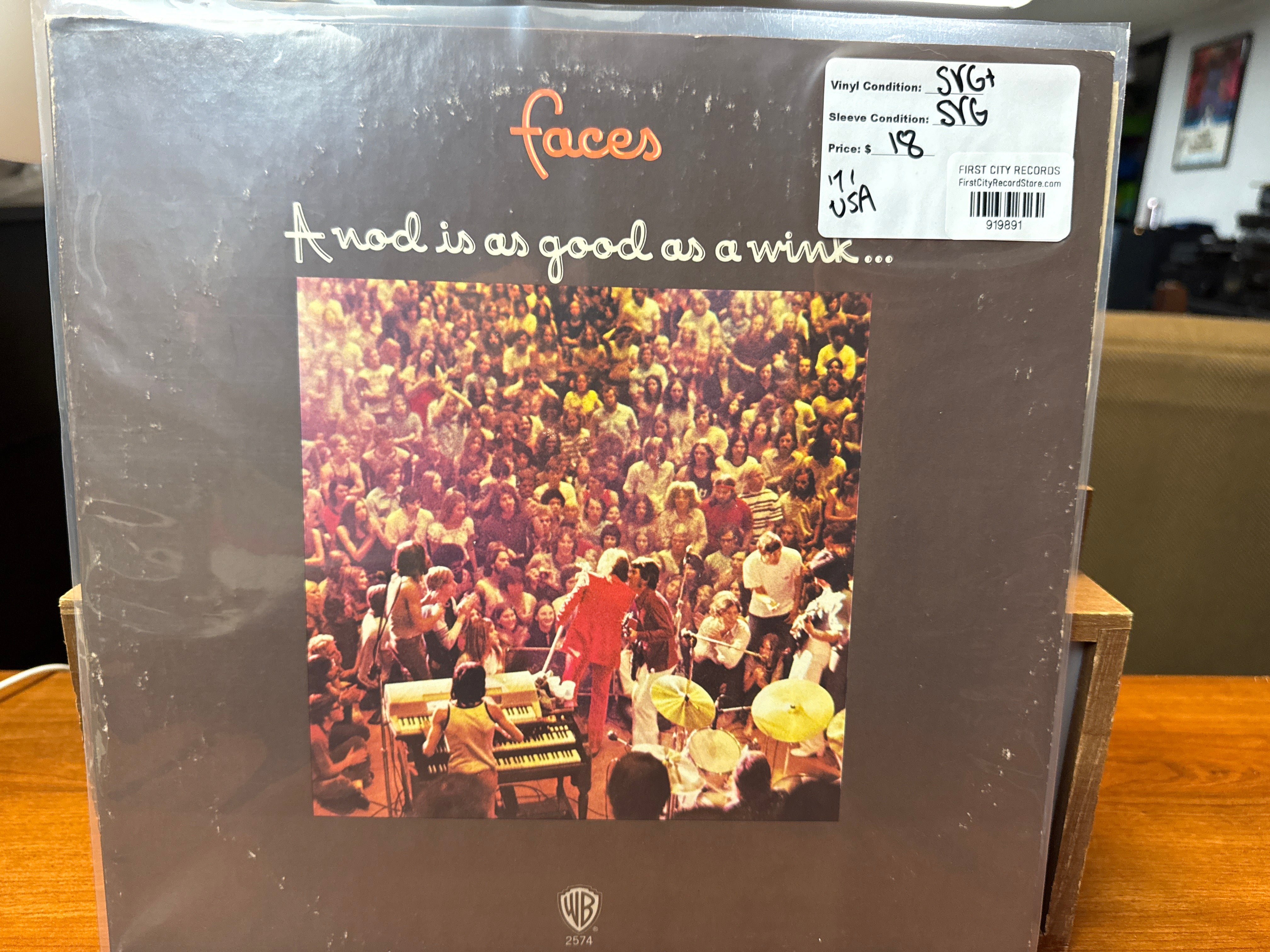 Faces - A nod is as Good As A Wink (1971, USED)