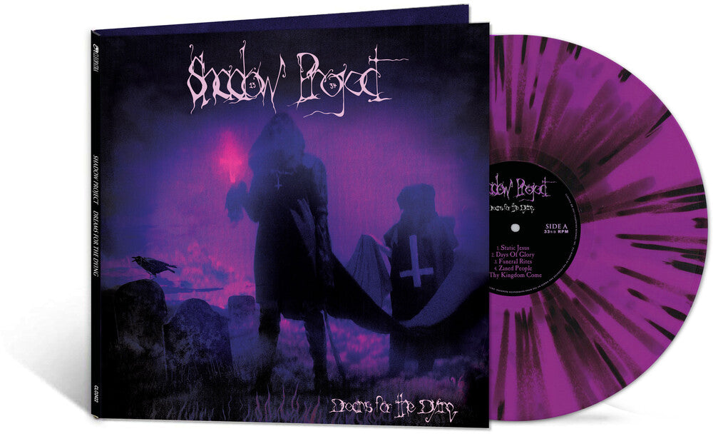 the album cover for Shadow Project - Dreams For The Dying (Blk) [Colored Vinyl] (Gate) (Purp)
